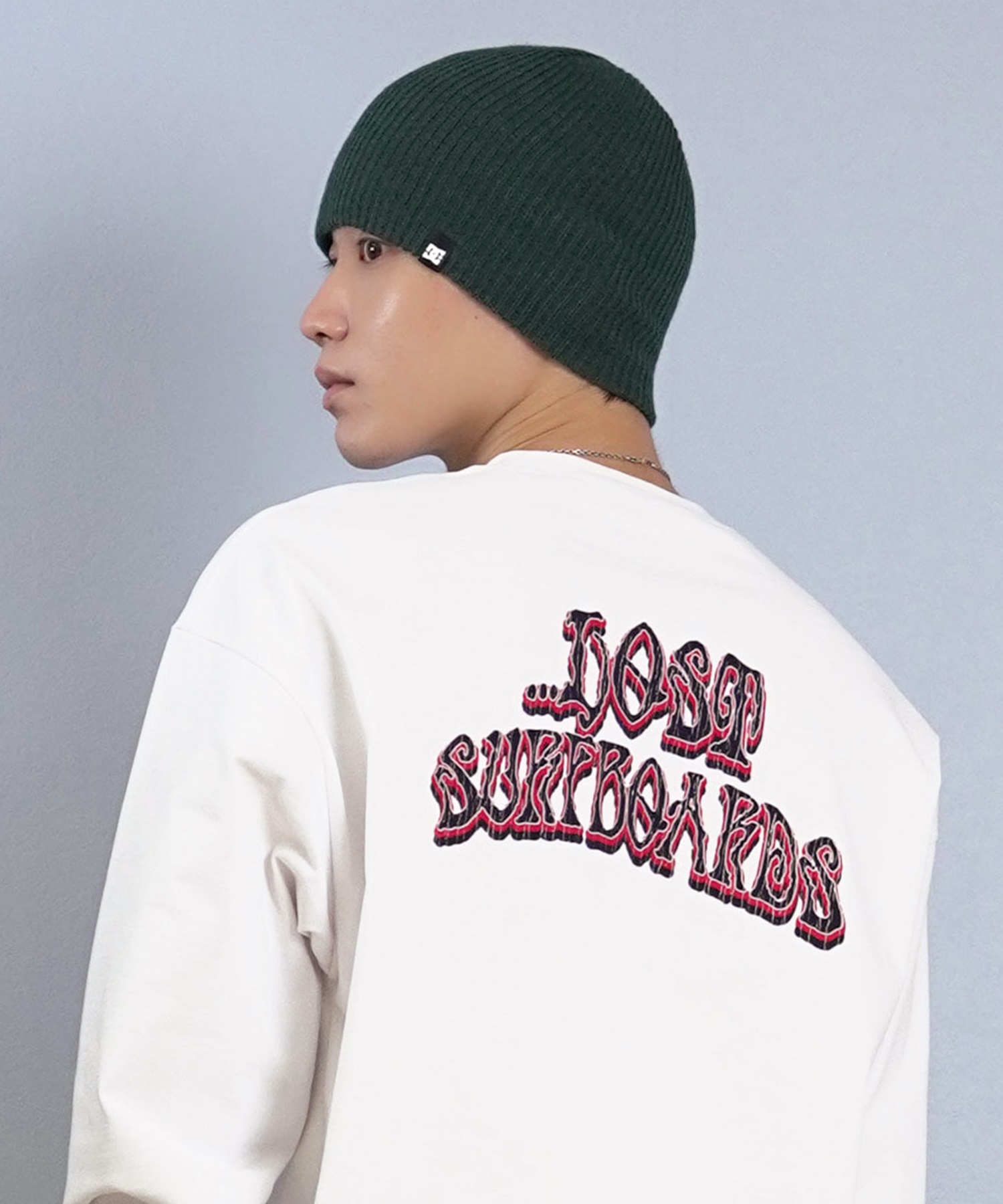 DC ディーシー ビーニー ニット帽 SKULLY DBE254221 ニット帽/ビーニー