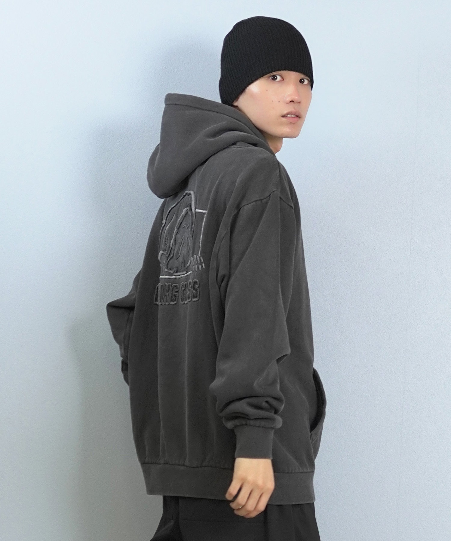 DC ディーシー ビーニー ニット帽 SKULLY DBE254221 ニット帽/ビーニー