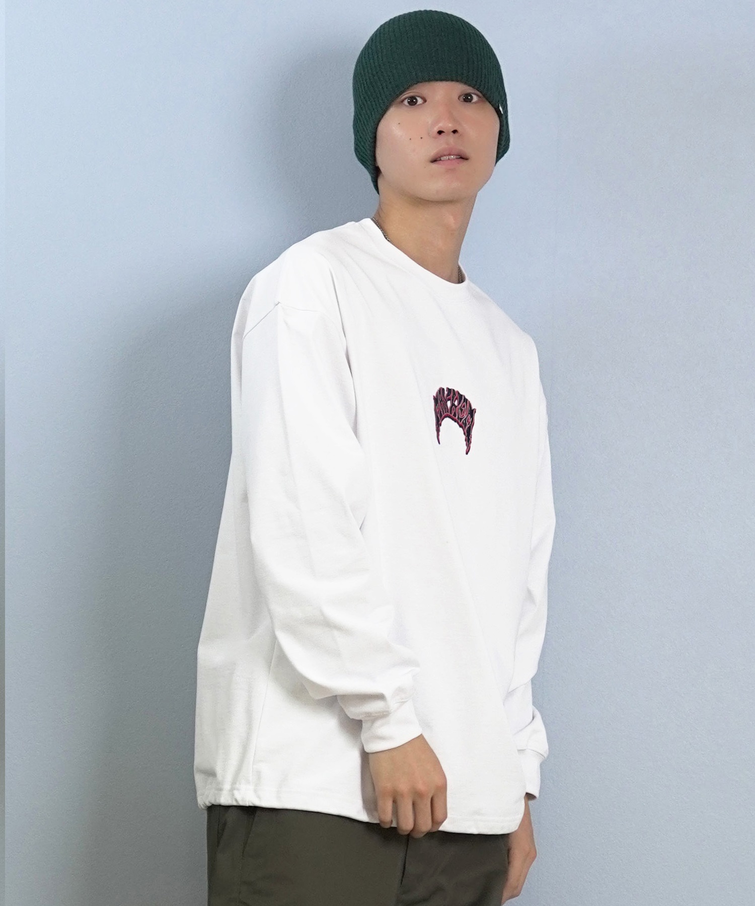 DC ディーシー ビーニー ニット帽 SKULLY DBE254221 ニット帽/ビーニー