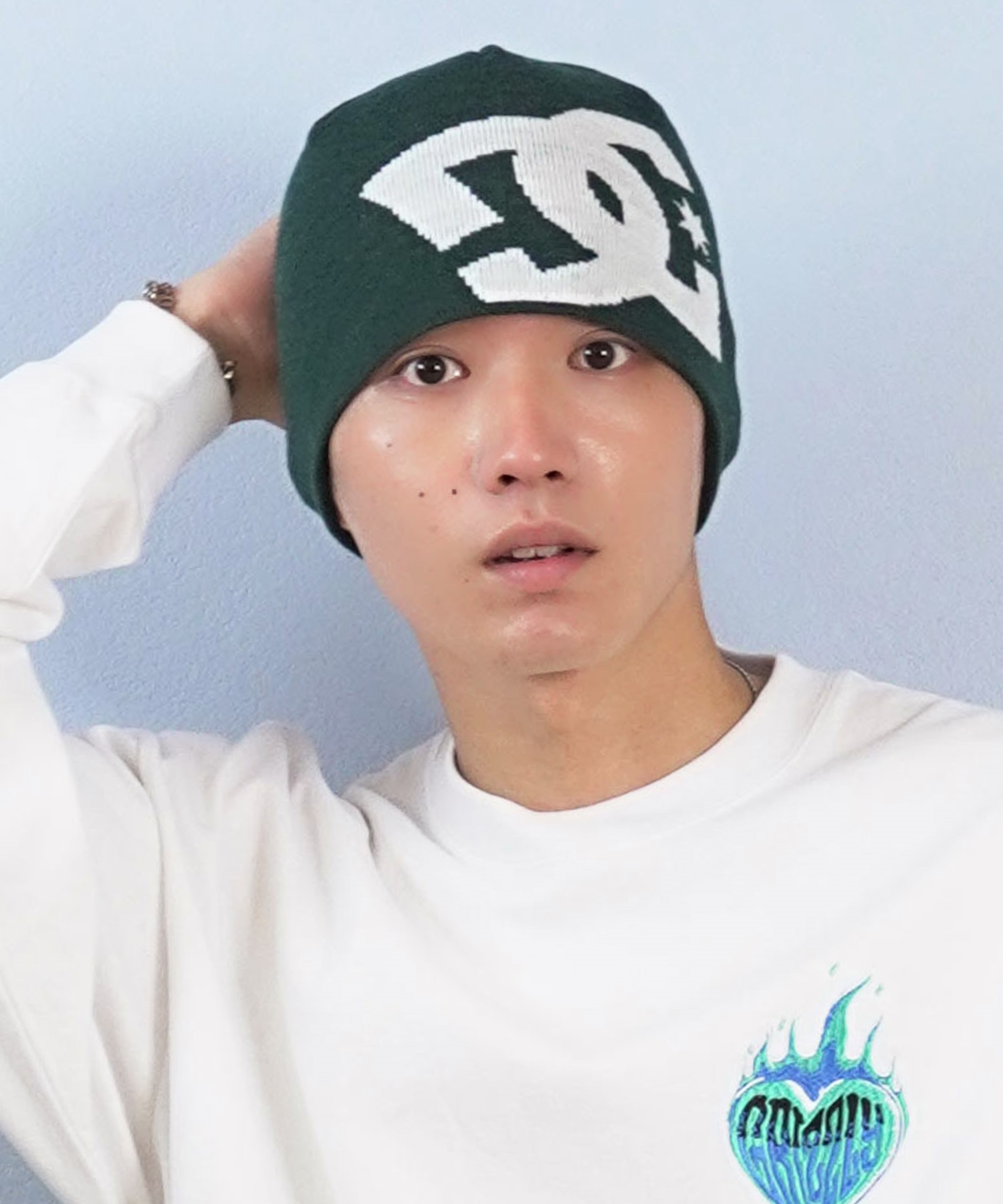 DC ディーシー ビーニー ニット帽 BIG STAR 2 DBE254222 ニット帽