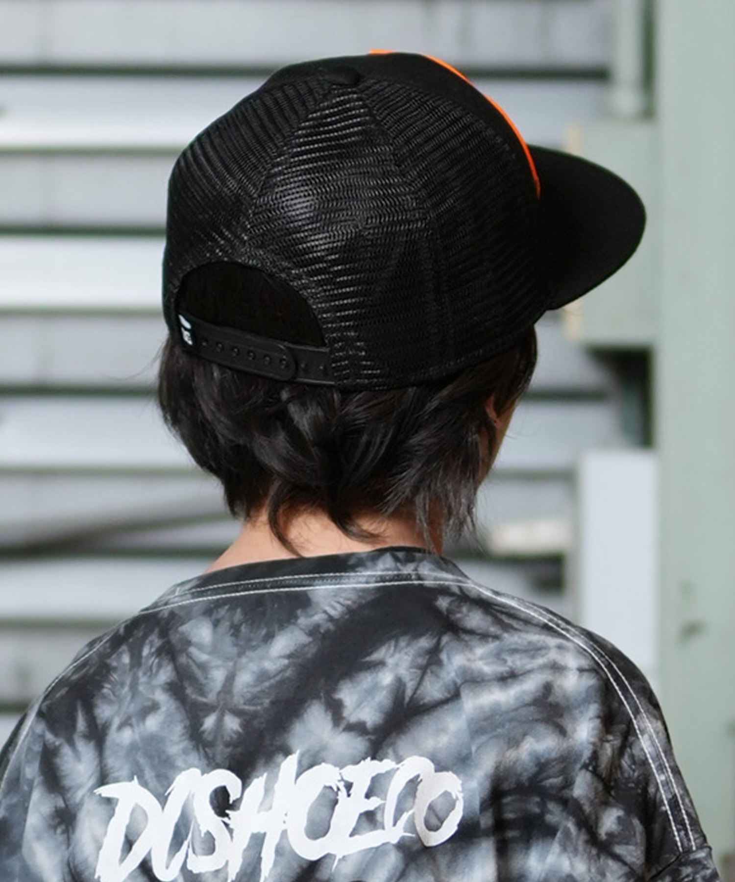 DC ディーシー キャップ キッズ 子供 25 KD DOUBLEUP MESH SNAP YCP252602(BKB-FREE)