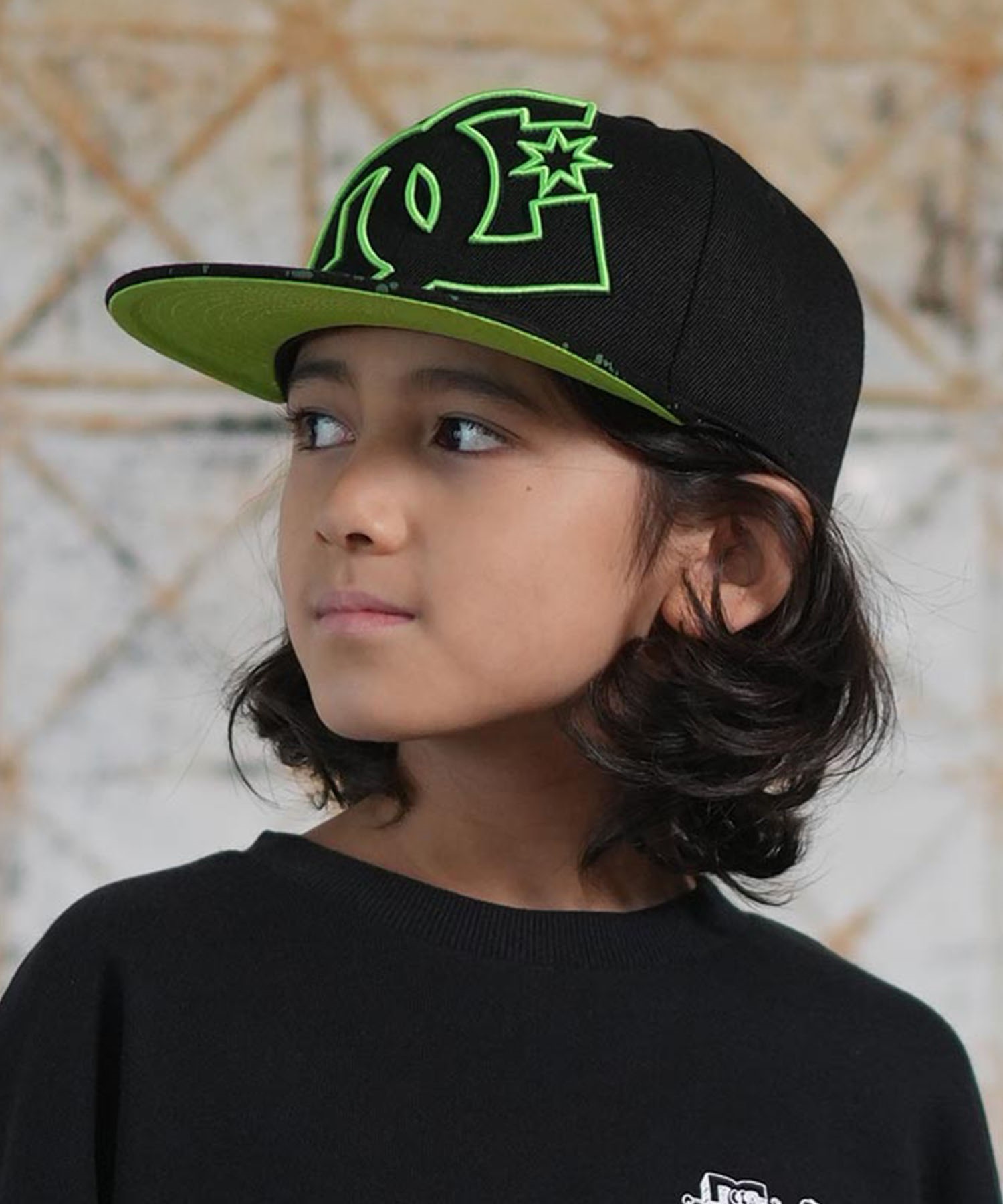 DC ディーシー キャップ キッズ ジュニア 子供 25 KD DOUBLEUP