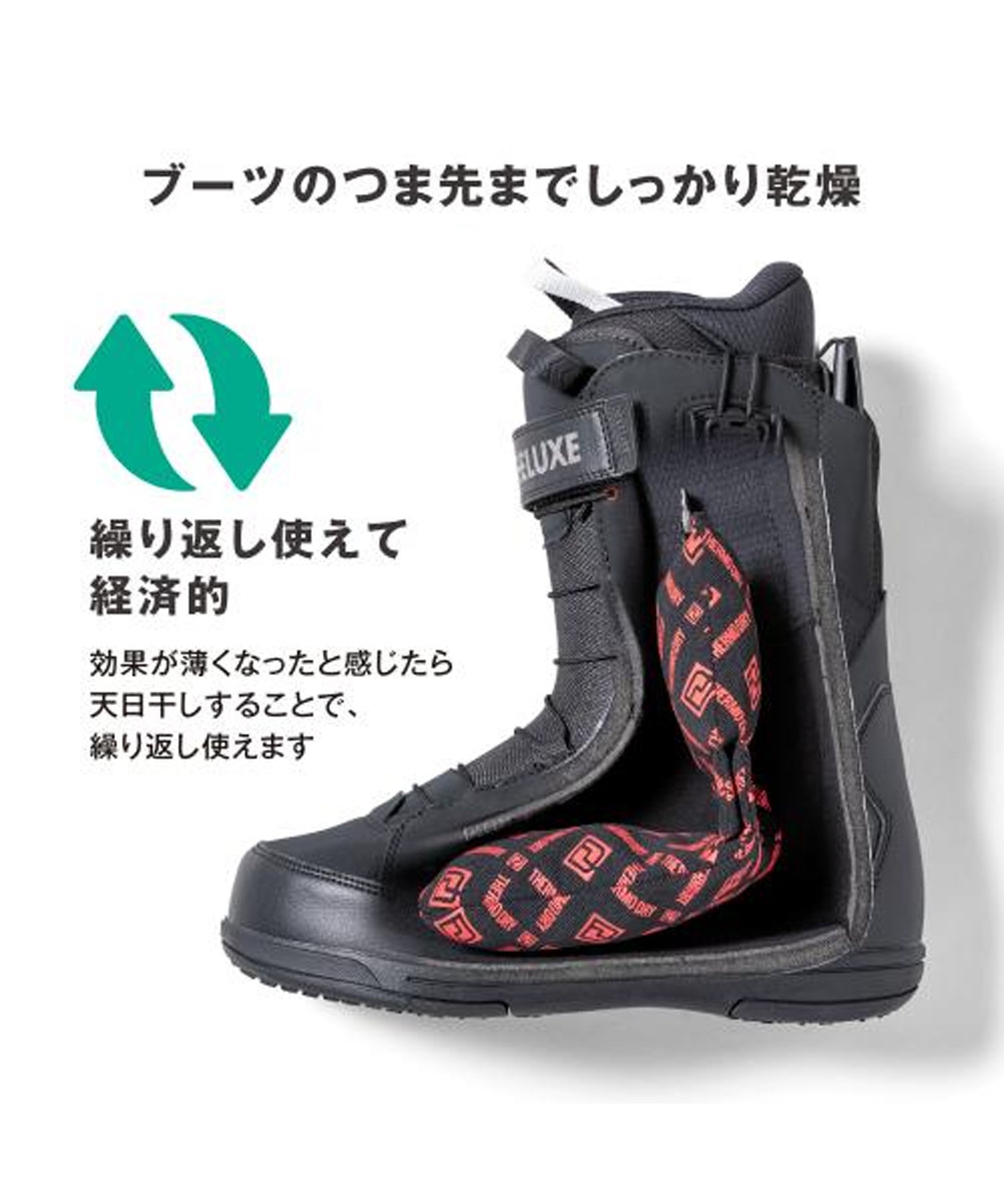 DEELUXE ディーラックス THERMO DRY スノーボード 乾燥材 ムラサキ