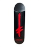 DEATHWISH デスウィッシュ スケートボード デッキ 8.0inch DW GANG SPRAY BLK RED ムラサキスポーツ 初心者 低価格(BK/RD-8inch)