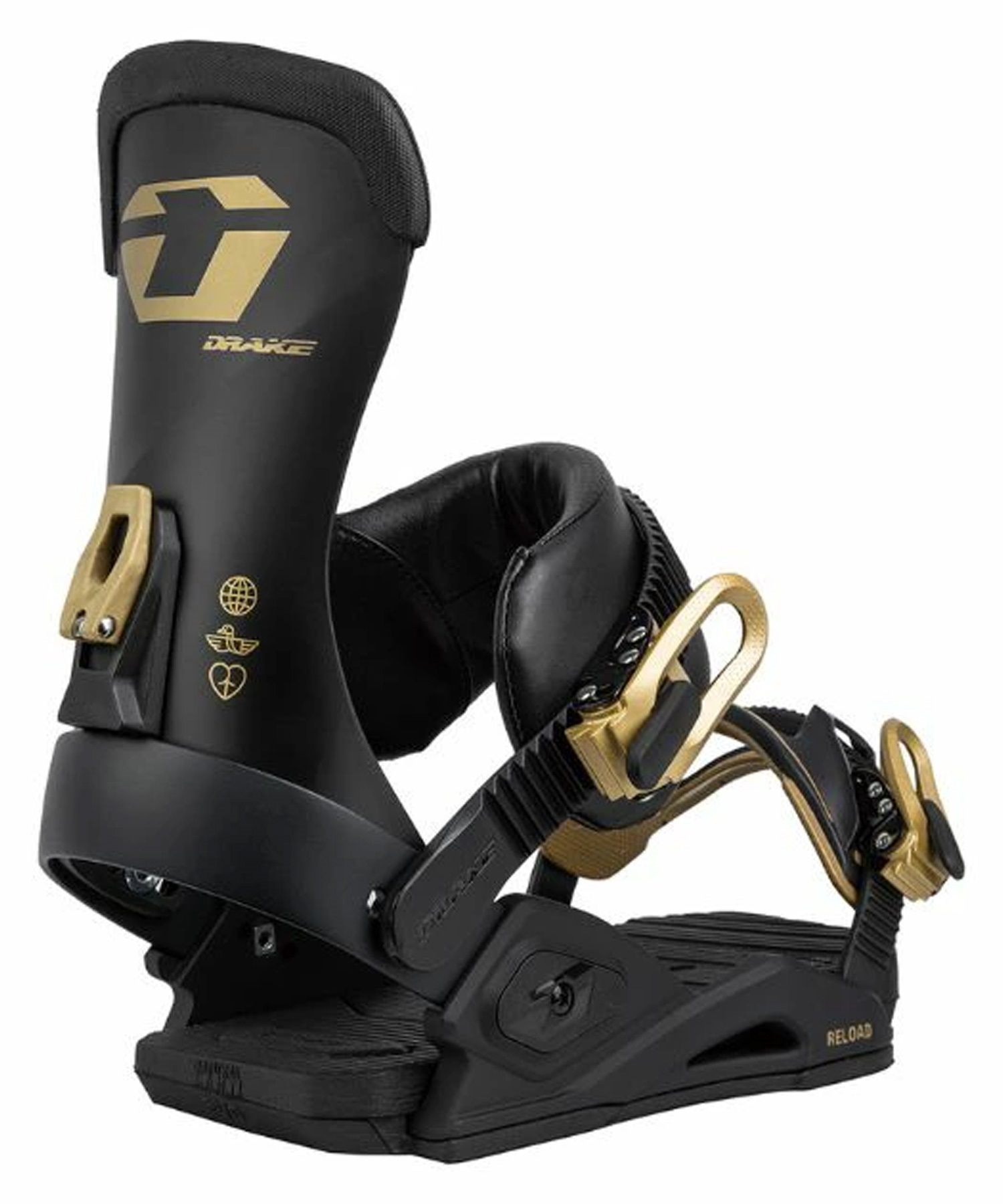 【早期購入】DRAKE ドレイク スノーボード バインディング ビンディング メンズ RELOAD GT ムラサキスポーツ 25-26モデル MM D25(WT-SM)
