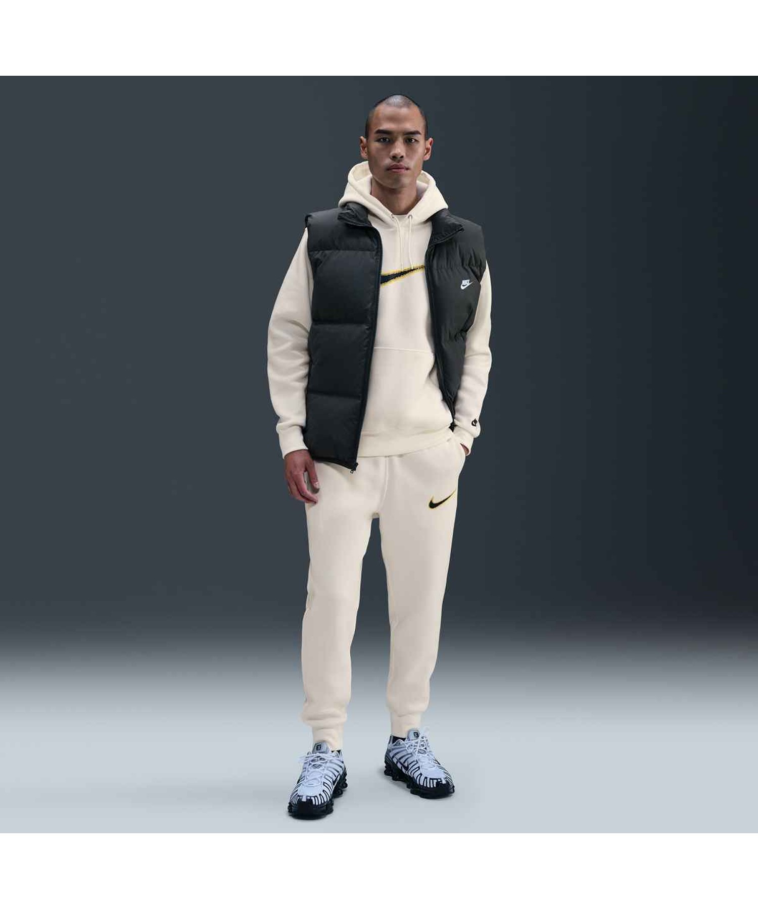 スウェット Nike Sportswear Club Fleece Women's Mid-Rise Wide-Leg Sweatpants