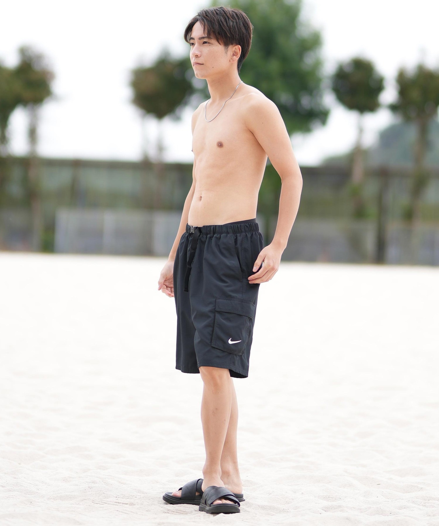 NIKE ナイキ 水着 海パン トランクス サーフパンツ メンズ 水陸両用