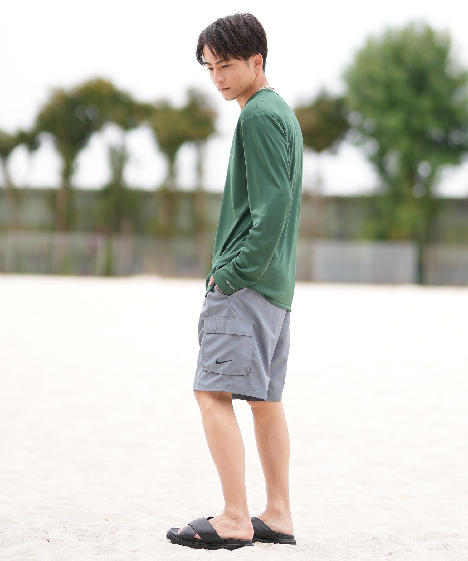 NIKE ナイキ 水着 海パン トランクス サーフパンツ メンズ 水陸両用