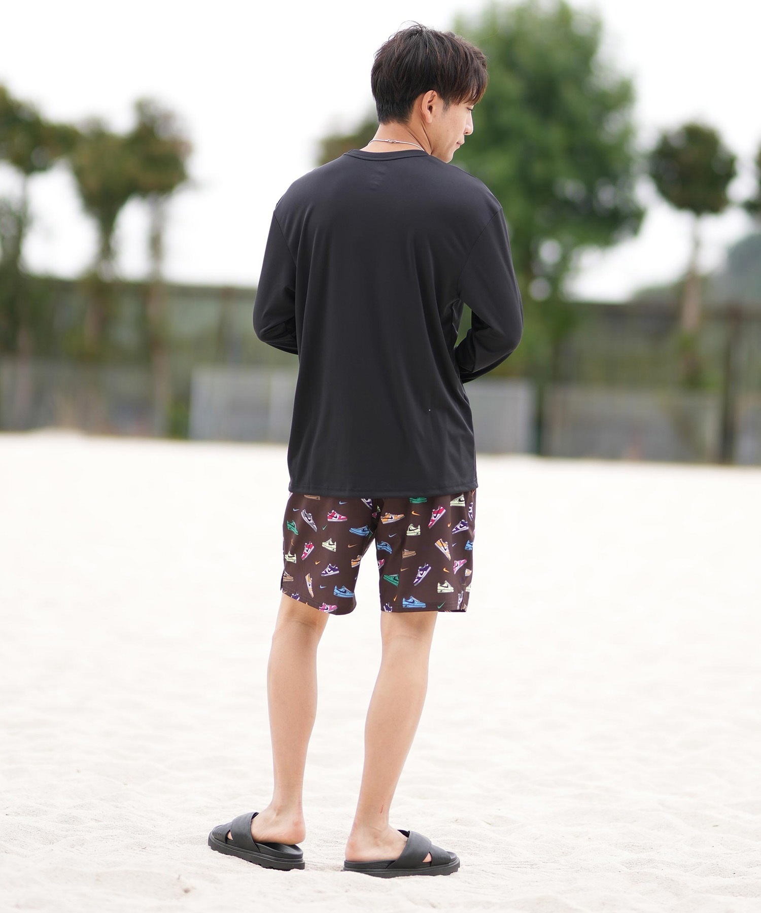 NIKE ナイキ 水着 海パン トランクス サーフパンツ メンズ 水陸両用 ストレッチ7ボレーショーツ NESSF552(N206-S)