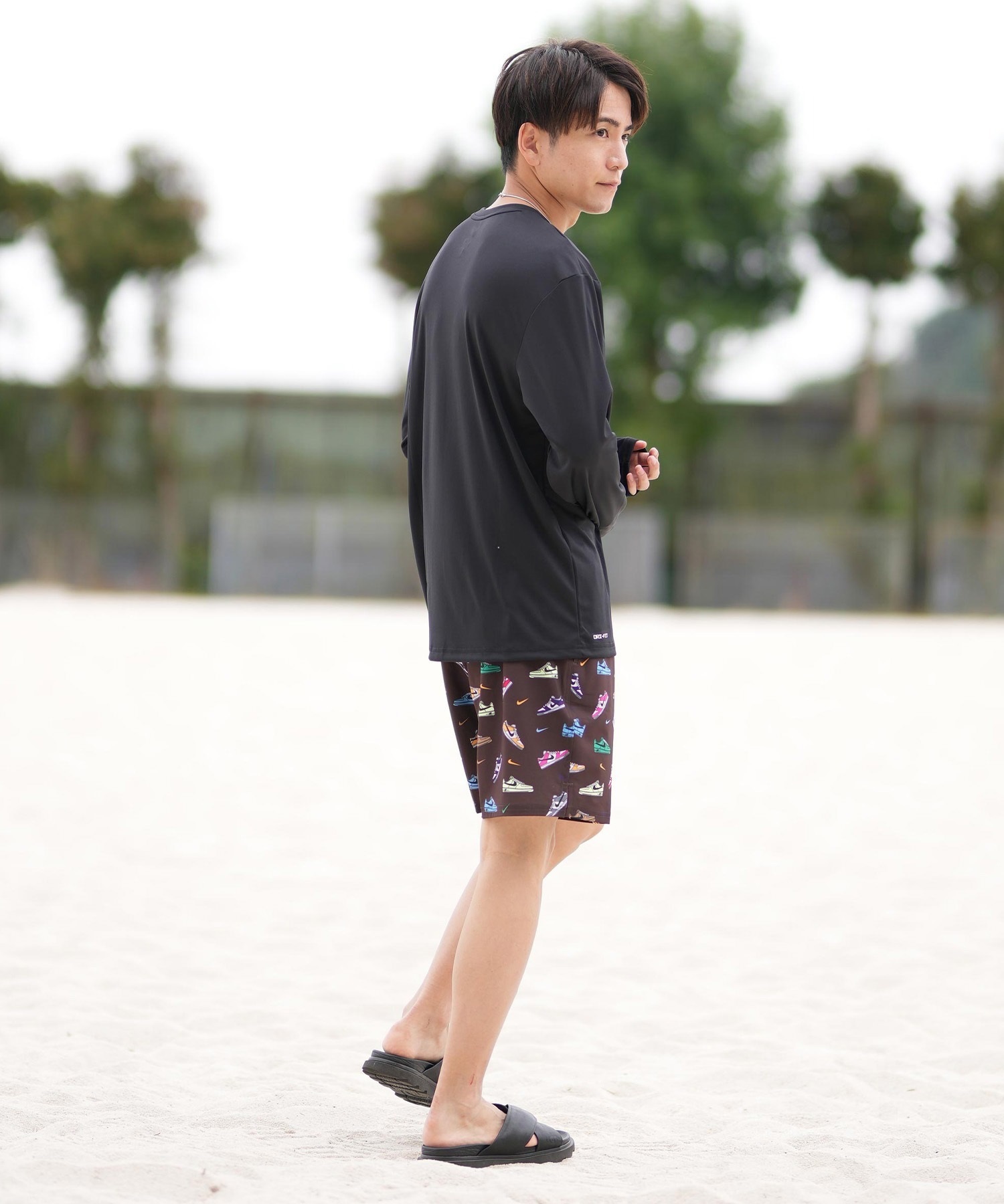 NIKE ナイキ 水着 海パン トランクス サーフパンツ メンズ 水陸両用 ストレッチ7ボレーショーツ NESSF552(N206-S)