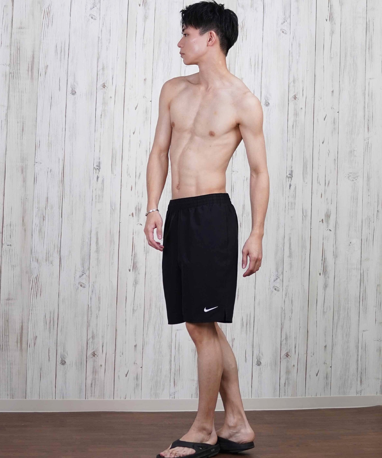 NIKE ナイキ 水着 海パン トランクス サーフパンツ メンズ 水陸両用 ヒーロースタイル9ボレーショーツ NESSF558(N001-S)