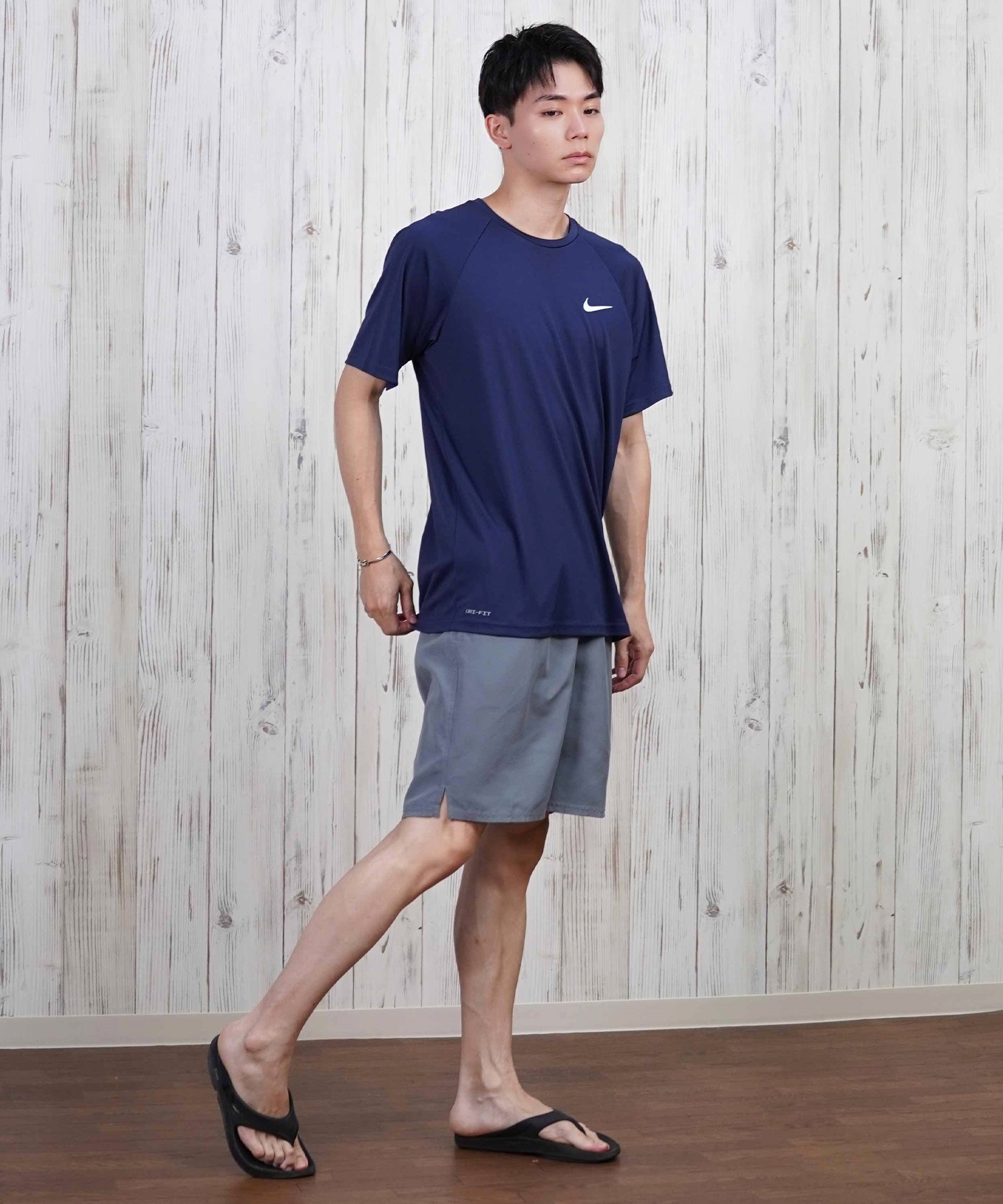 NIKE ナイキ 水着 海パン トランクス サーフパンツ メンズ 水陸両用 ヒーロースタイル9ボレーショーツ NESSF558(N051-S)