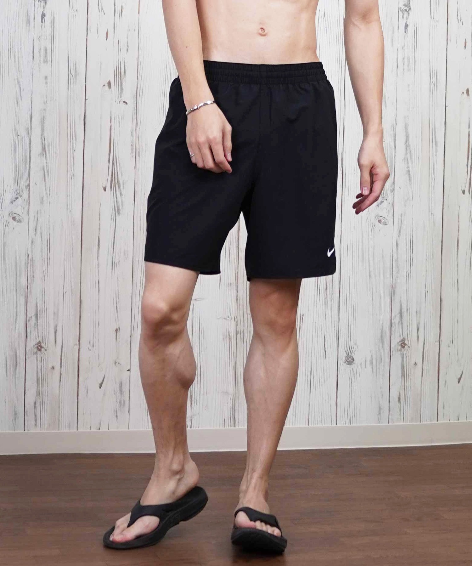 NIKE ナイキ 水着 海パン トランクス サーフパンツ メンズ 水陸両用 ヒーロースタイル7ボレーショーツ NESSF559(N001-S)