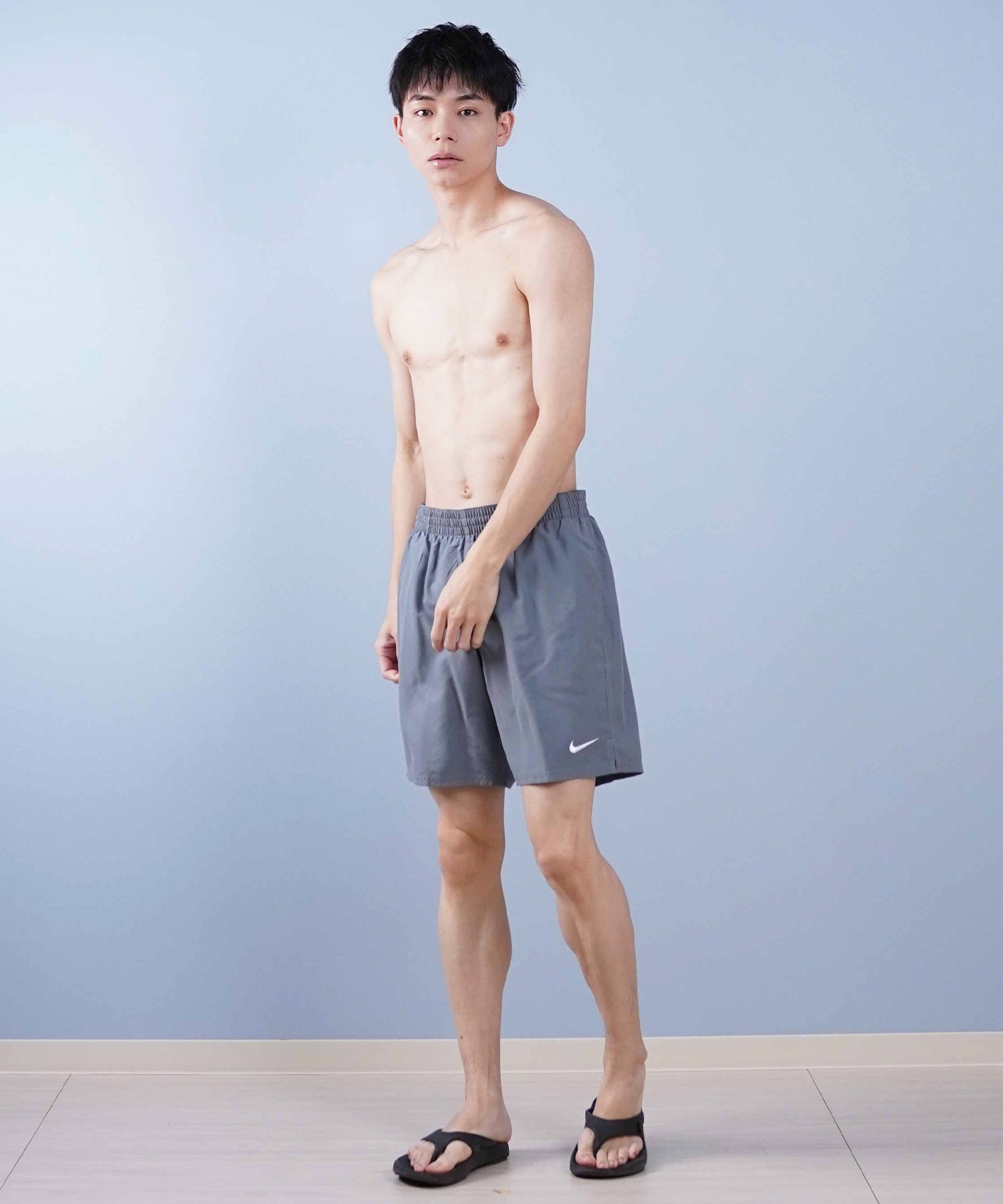 NIKE ナイキ 水着 海パン トランクス サーフパンツ メンズ 水陸両用 ヒーロースタイル7ボレーショーツ NESSF559(N051-S)
