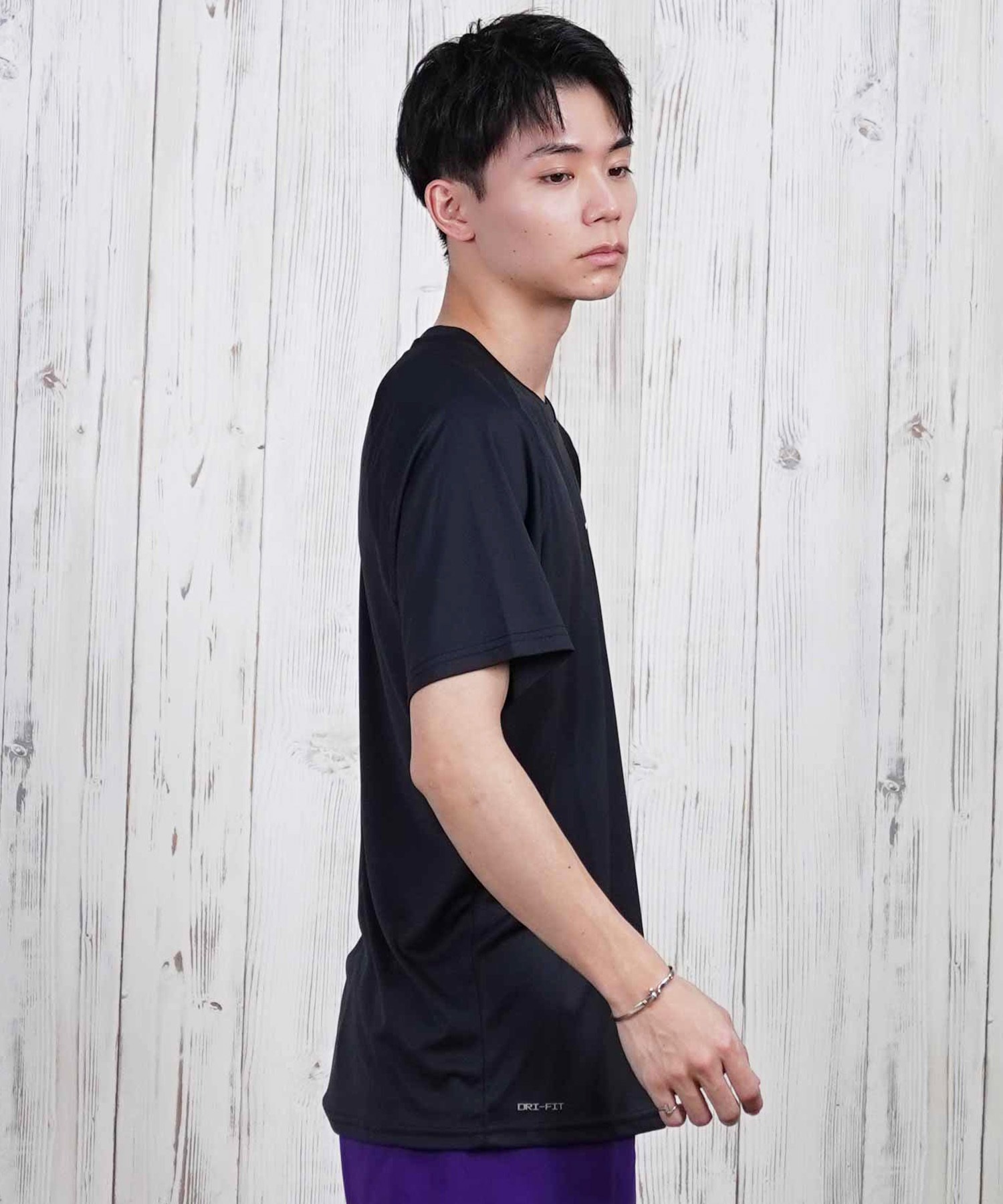 NIKE ナイキ 水着 ラッシュガード 半袖 Tシャツ メンズ 水陸両用 UVカット NESSA586(N001-S)