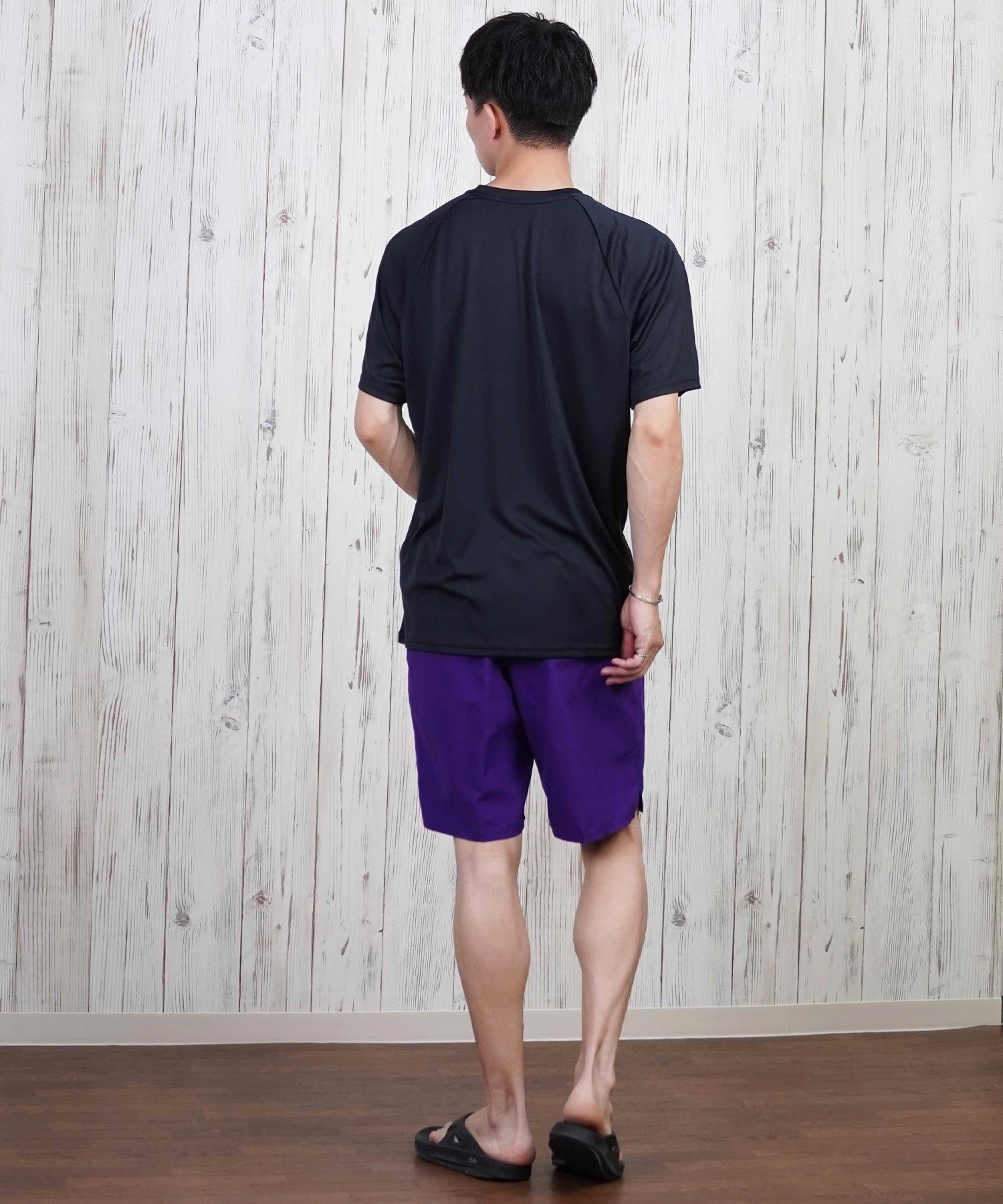 NIKE ナイキ 水着 ラッシュガード 半袖 Tシャツ メンズ 水陸両用 UVカット NESSA586(N001-S)