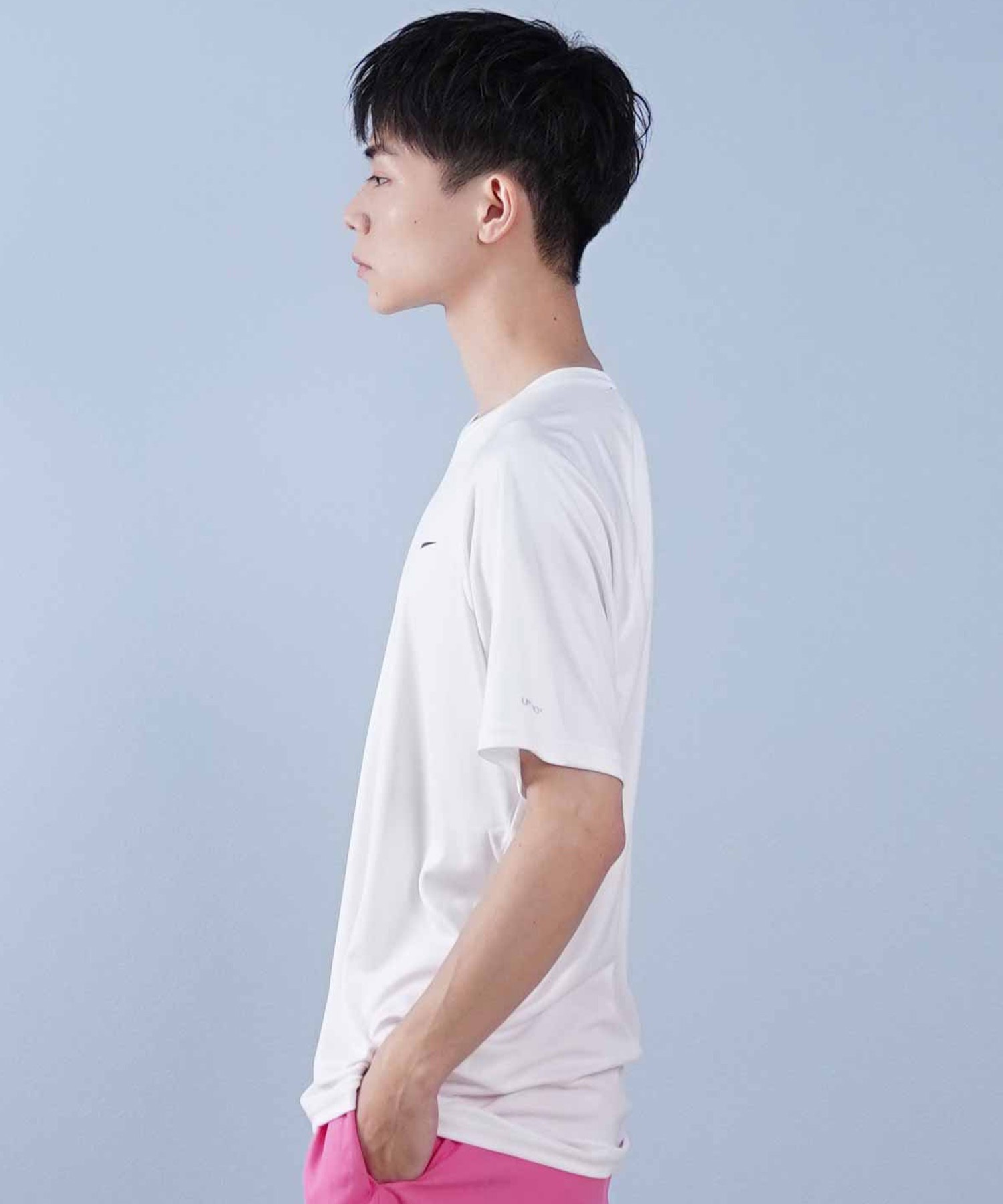 NIKE ナイキ 水着 ラッシュガード 半袖 Tシャツ メンズ 水陸両用 UVカット NESSA586(N100-S)