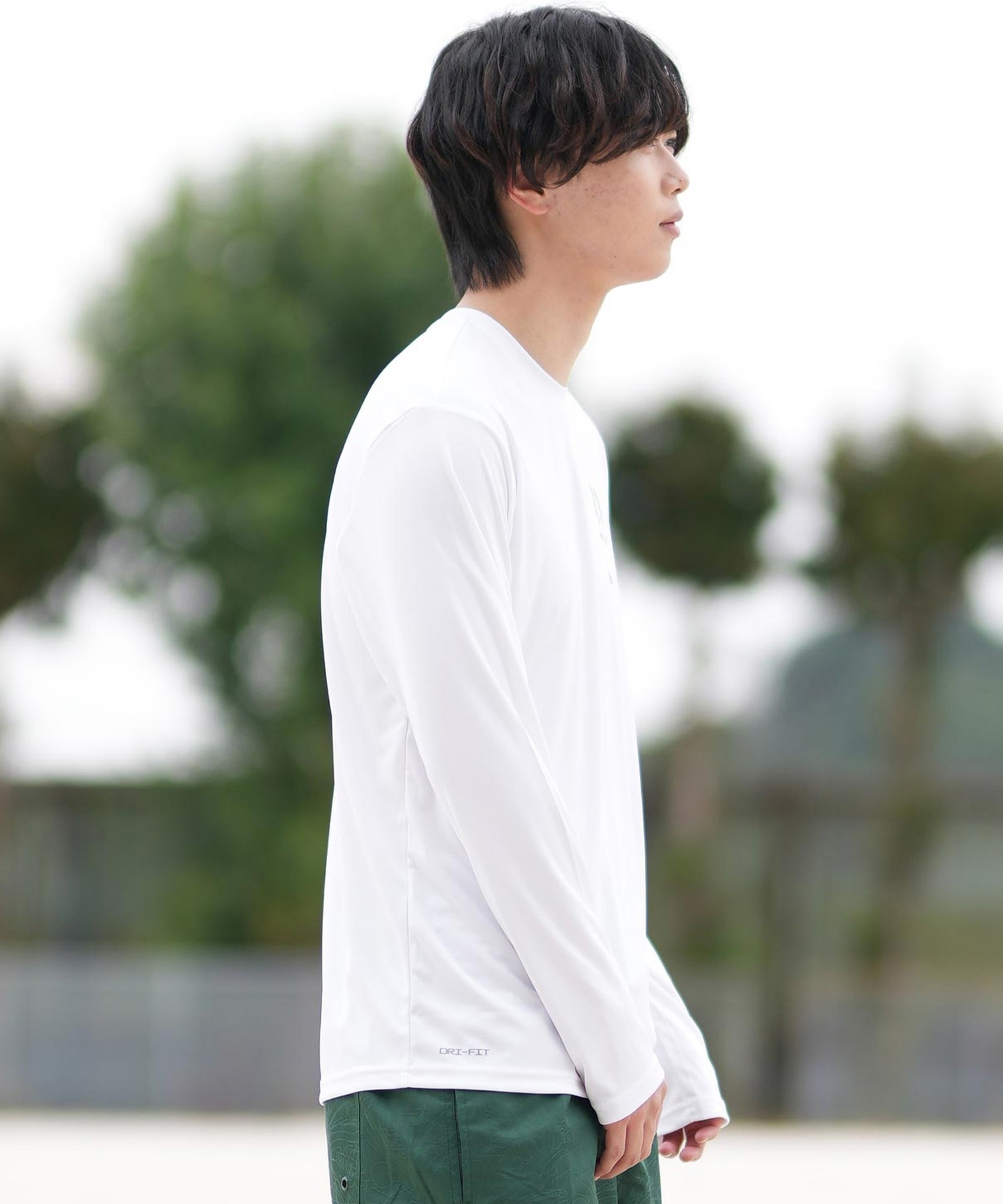 NIKE ナイキ 水着 ラッシュガード 長袖 Tシャツ ロンT メンズ ワン 