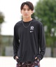 NIKE ナイキ 水着 ラッシュガード 長袖 Tシャツ ロンT メンズ ワンポイント UVカット NESSF474(N001-S)