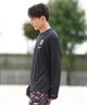 NIKE ナイキ 水着 ラッシュガード 長袖 Tシャツ ロンT メンズ ワンポイント UVカット NESSF474(N001-S)