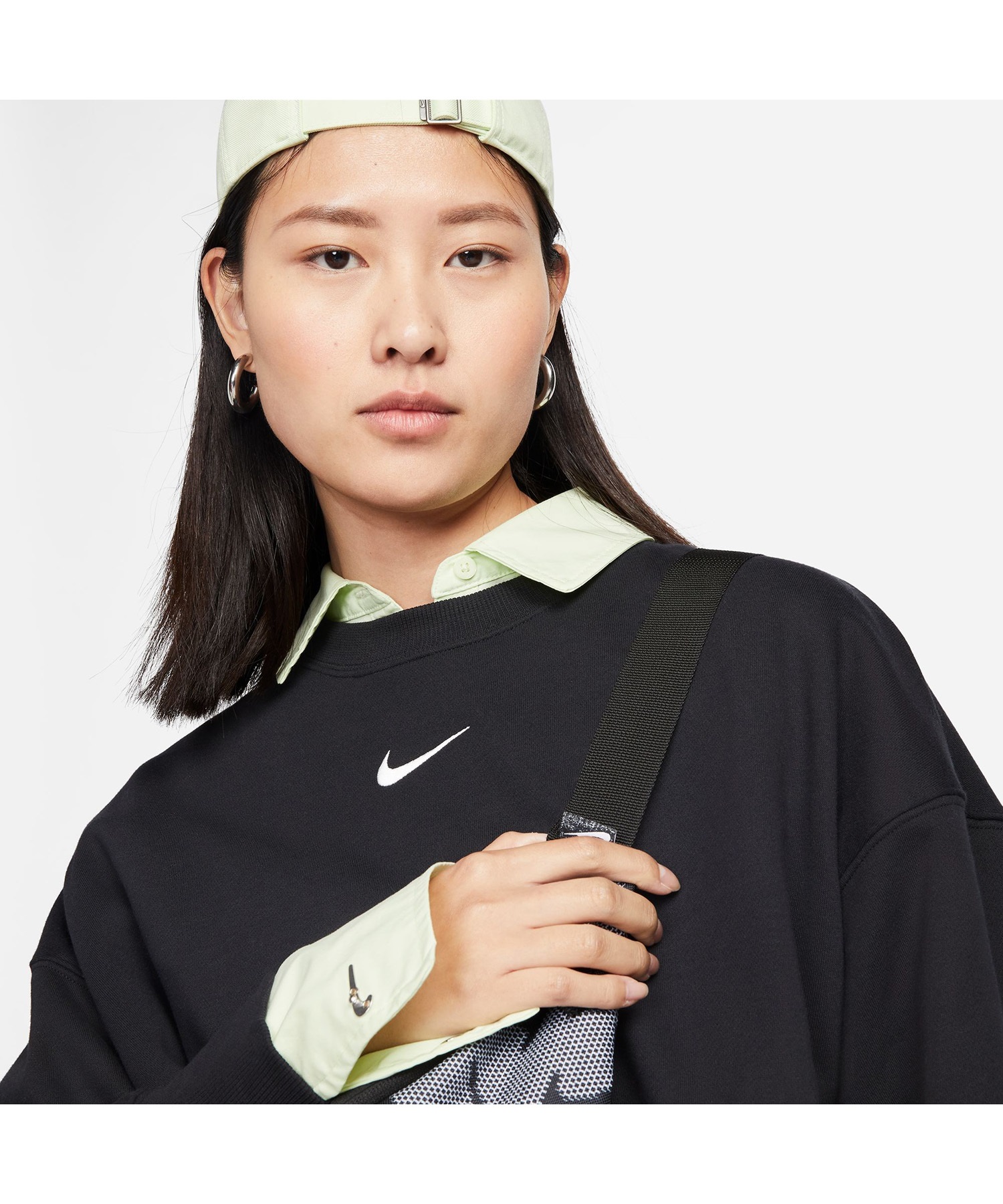 トレーナー スウェット NIKE/ナイキ スウェット トレーナー オーバーサイズ DQ5762-010 レディース NIKE ナイキ トレーナー スウェット レディース オーバーサイズ