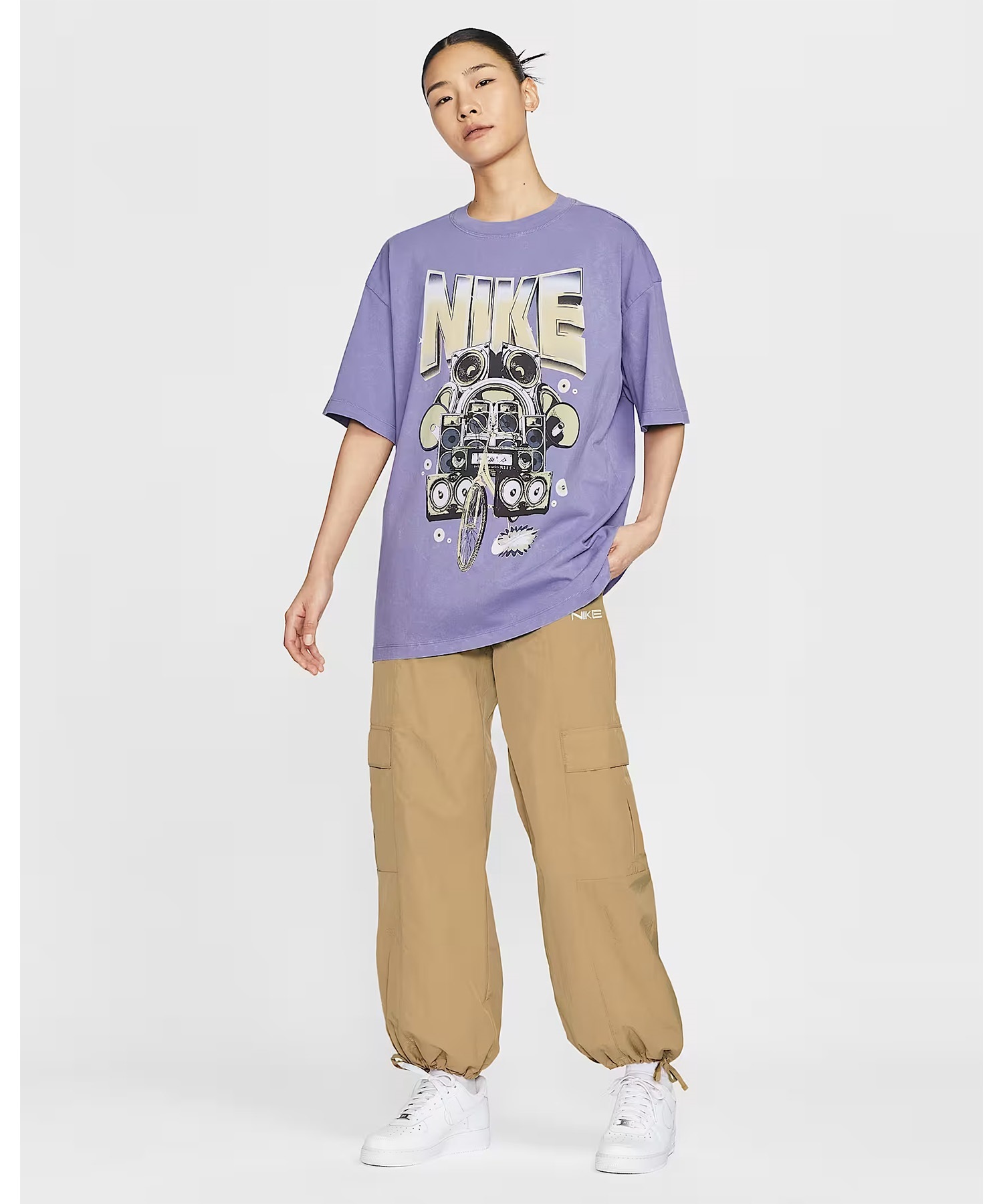 NIKE ナイキ 半袖 Tシャツ レディース オーバーサイズ WS NSW