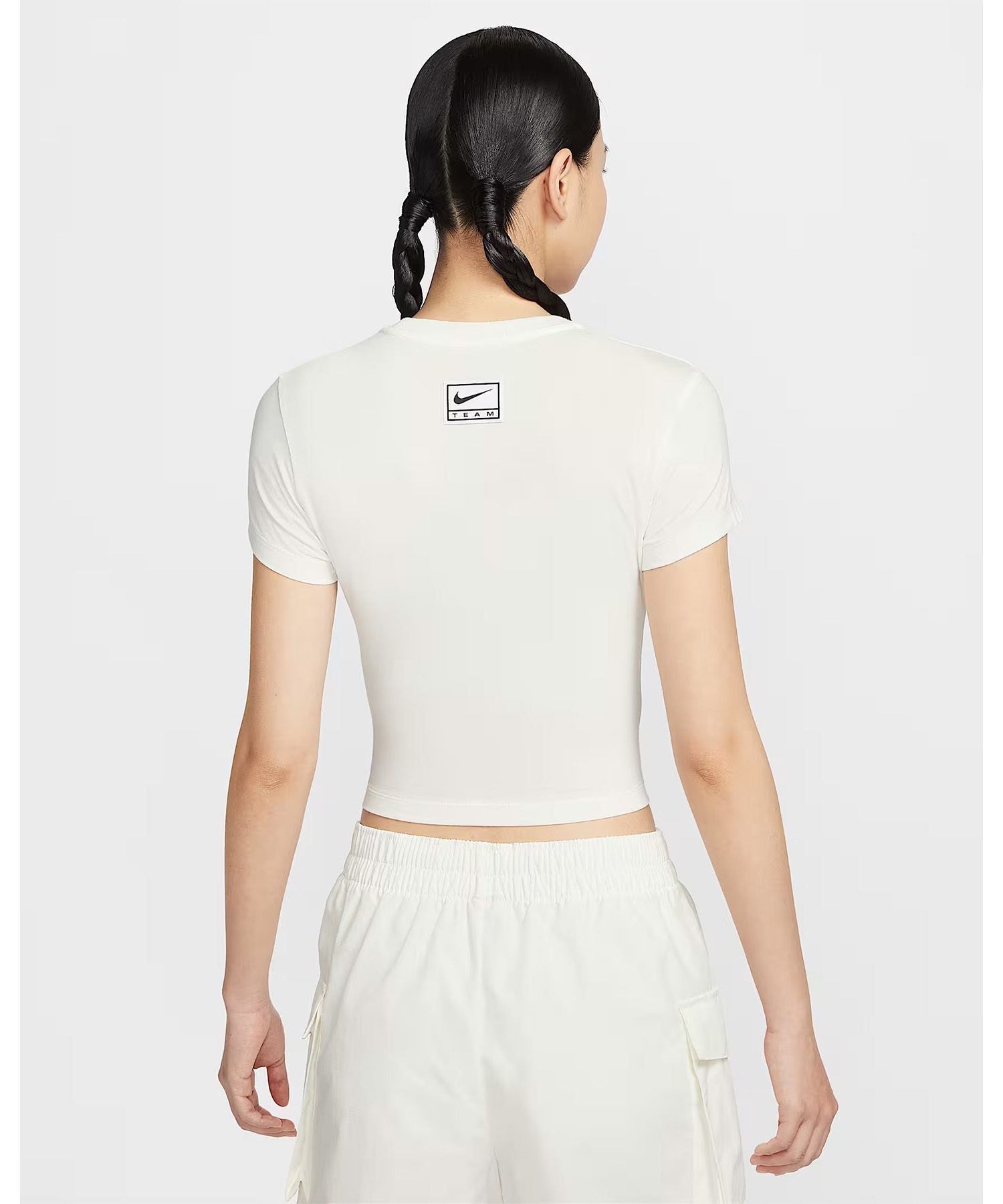 NIKE ナイキ 半袖 Tシャツ レディース クロップド丈 ショート丈 HQ1710-133 NIKE ナイキ 半袖 Tシャツ レディース クロップド丈 ショート丈