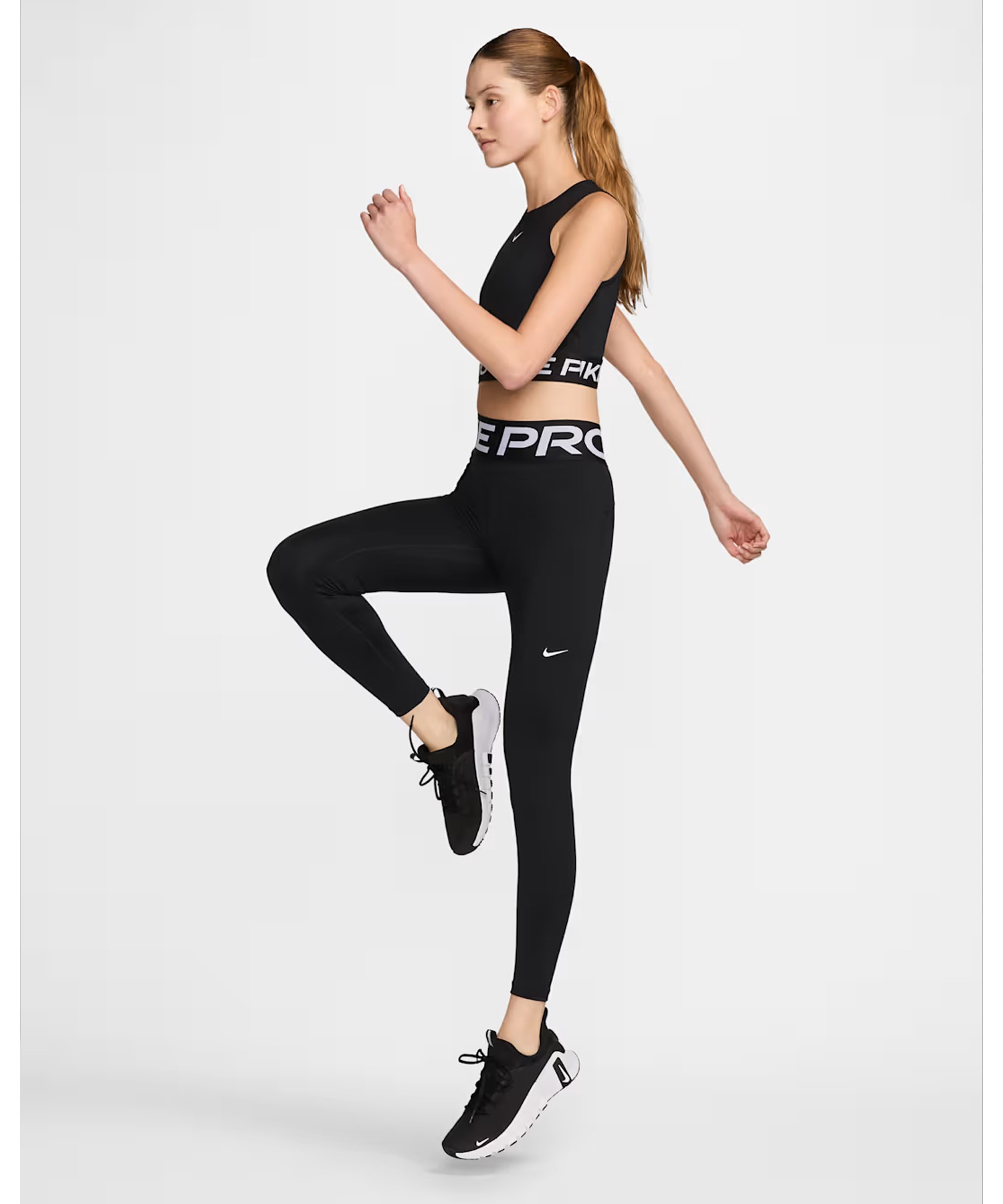 NIKE ナイキ ロングパンツ レディース ロゴ ハイウエスト フルレングス