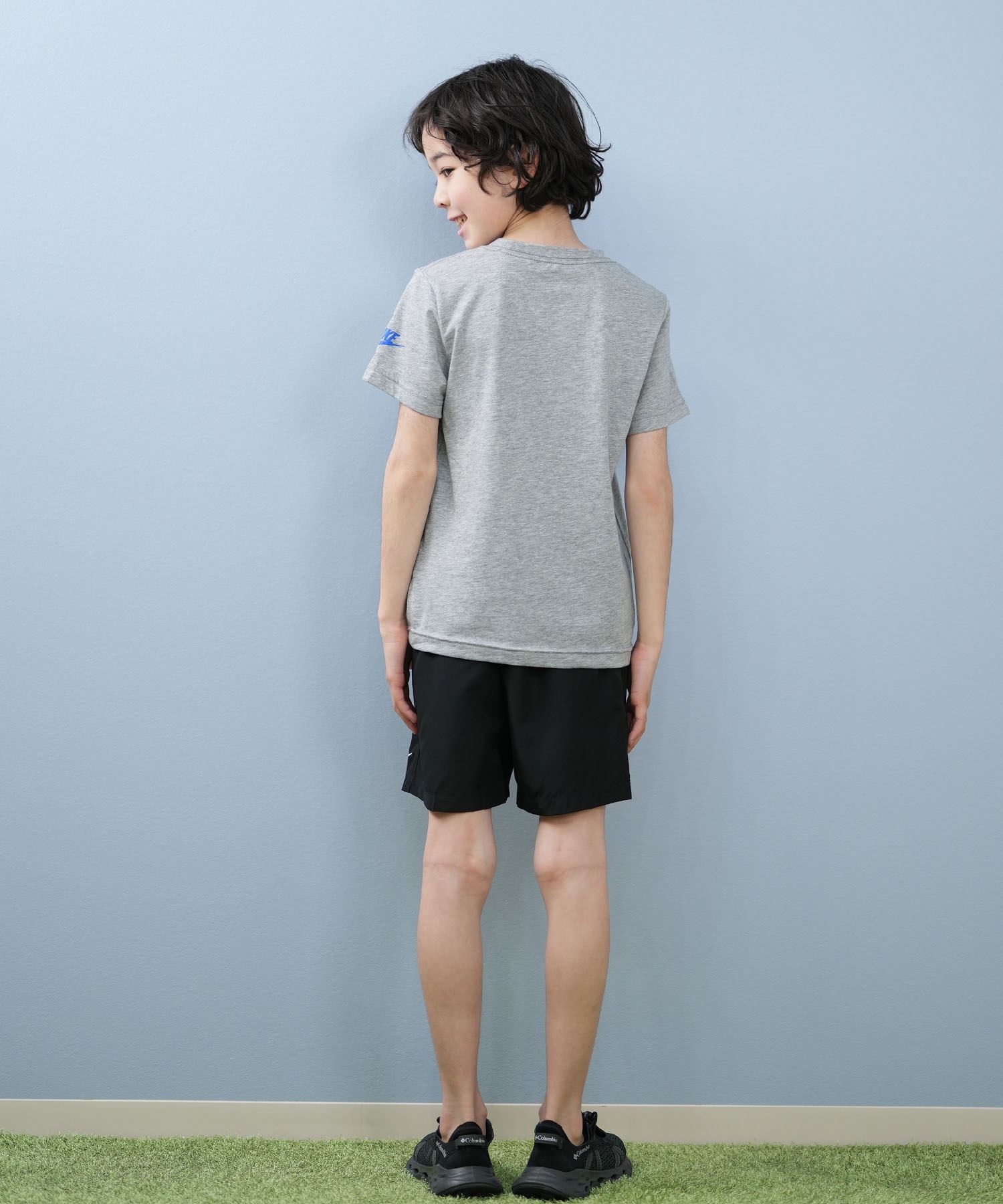 NIKE ナイキ 半袖 Tシャツ キッズ 子供 ロゴ NIKE AIR BOXY 86M841-042