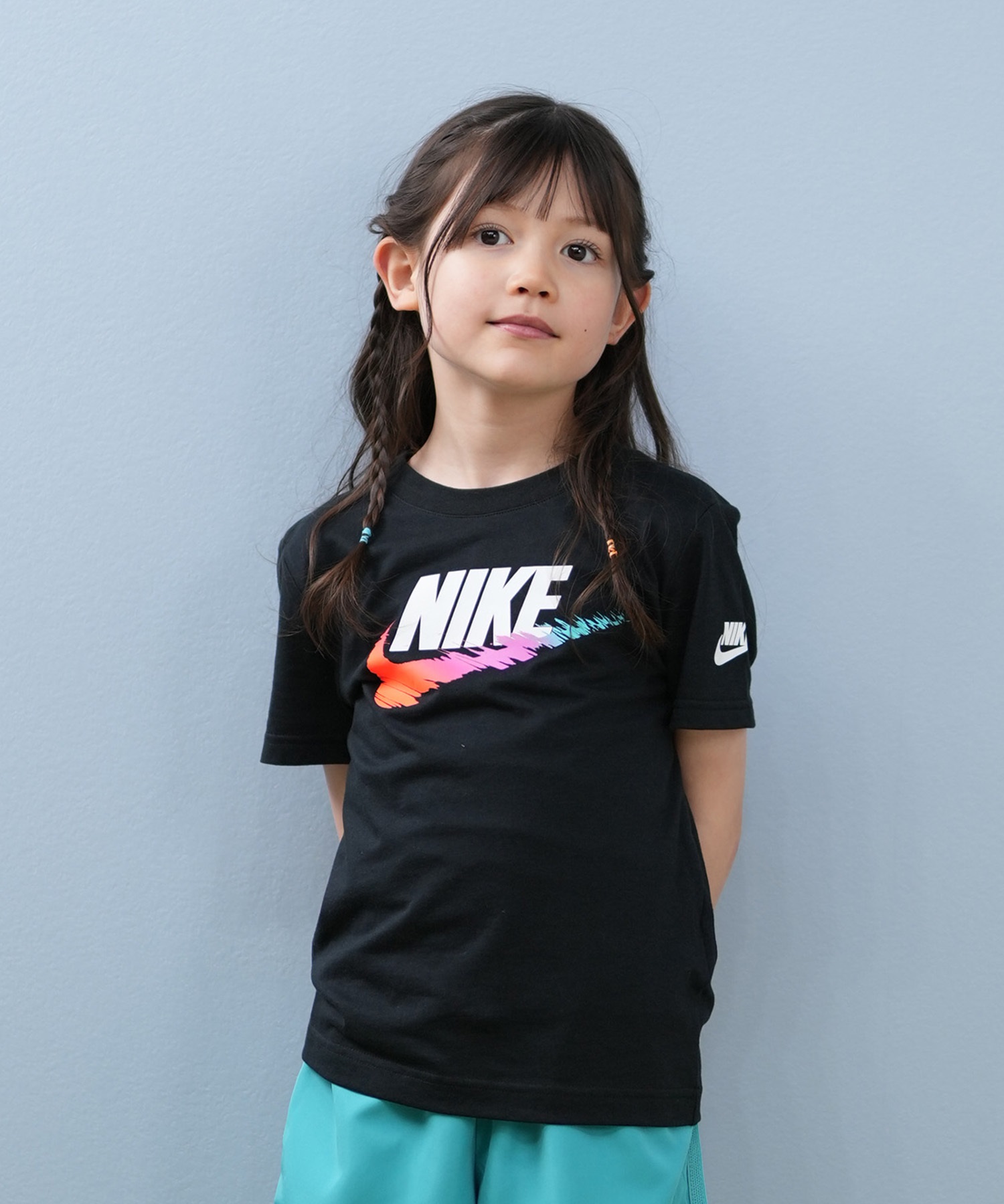 NIKE ナイキ 半袖 Tシャツ キッズ 子供 ロゴ NIKE BRANDMARK SWOOSH