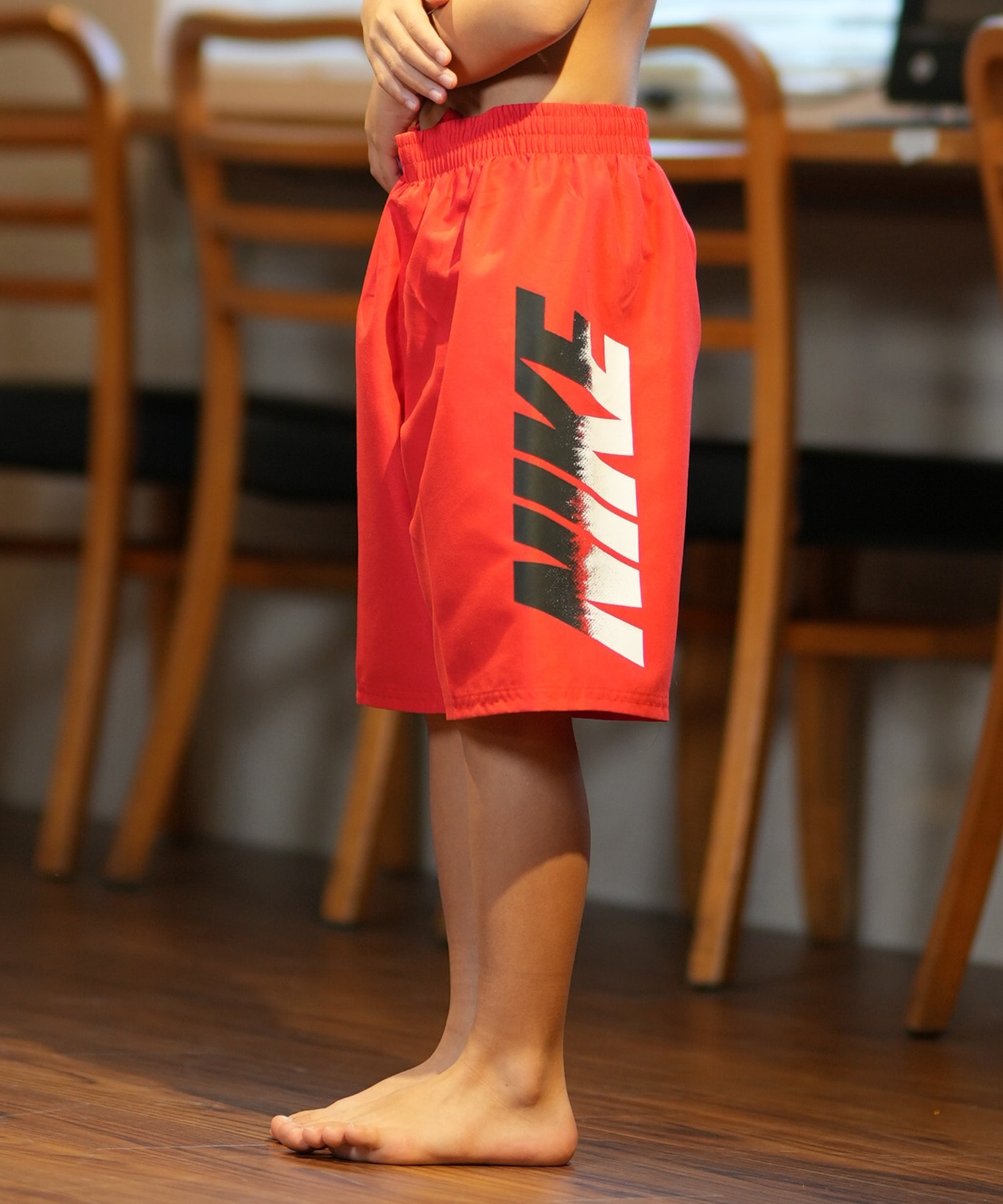NIKE ナイキ 水着 海パン トランクス サーフパンツ キッズ ジュニア 子供 ナイキフェードNIKE7ボレーショーツ NESSF790(N614-130cm)