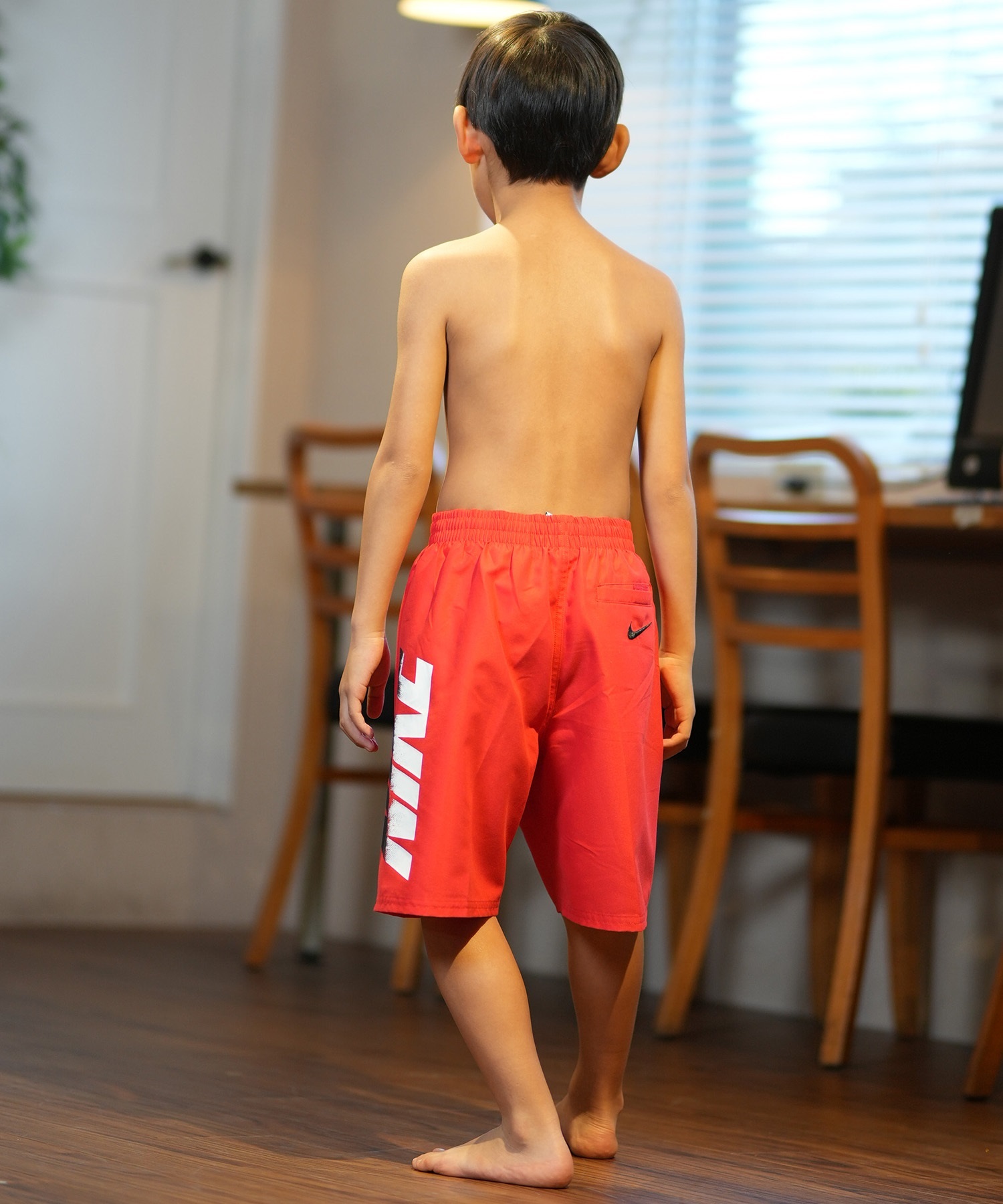 NIKE ナイキ 水着 海パン トランクス サーフパンツ キッズ ジュニア 子供 ナイキフェードNIKE7ボレーショーツ NESSF790(N614-130cm)