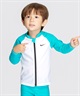 NIKE ナイキ 水着 ラッシュガード 長袖 ジップアップ キッズ 子供 UVカット トドラーボーイズジップ付きラッシュガード 1991115 023(023-100cm)