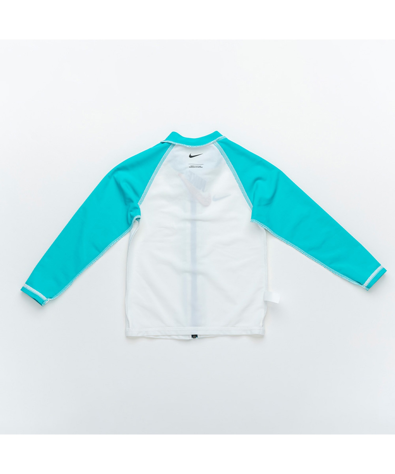 NIKE ナイキ 水着 ラッシュガード 長袖 ジップアップ キッズ