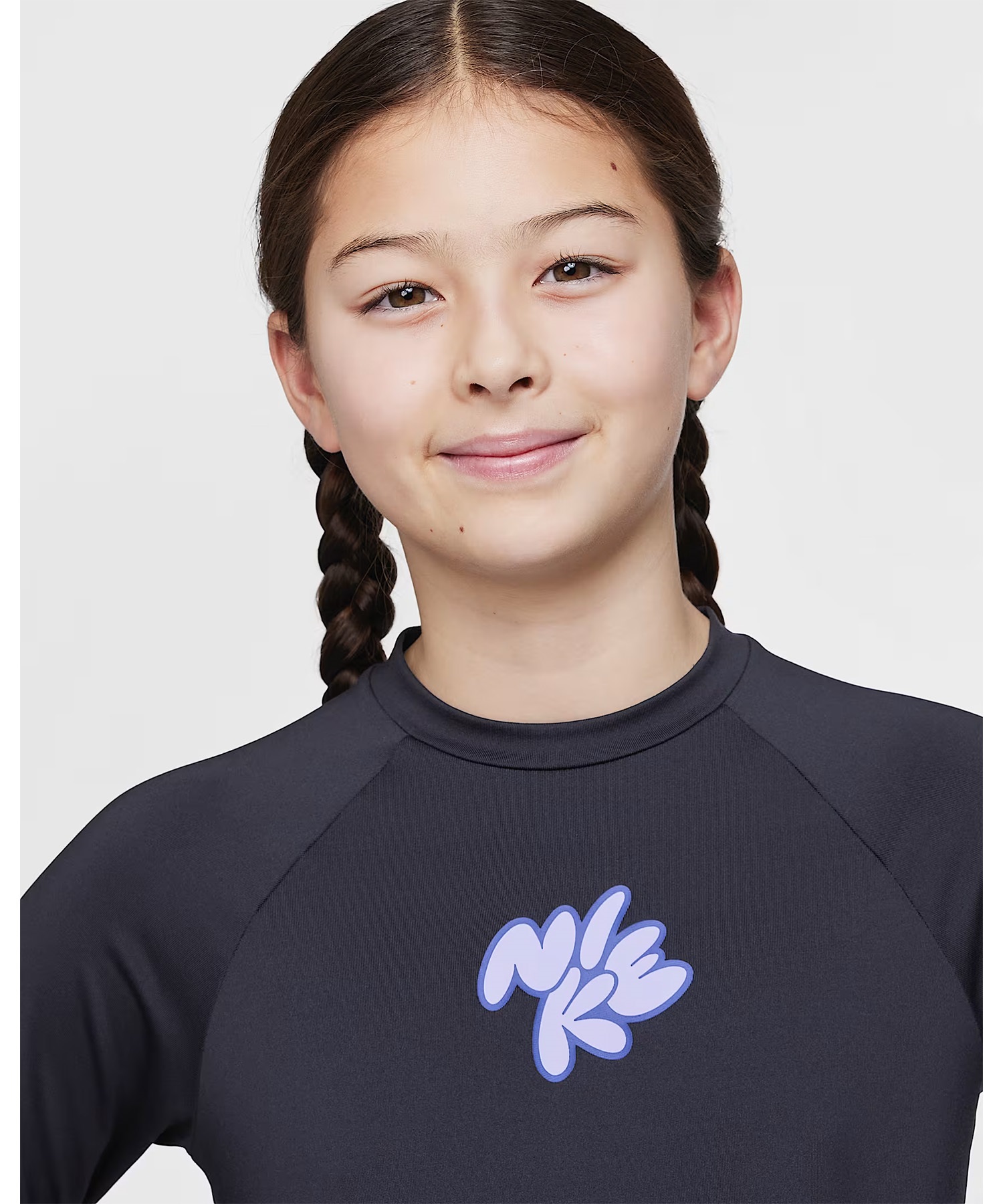 NIKE ナイキ 水着 ラッシュガード 長袖 Tシャツ ロンT キッズ ジュニア