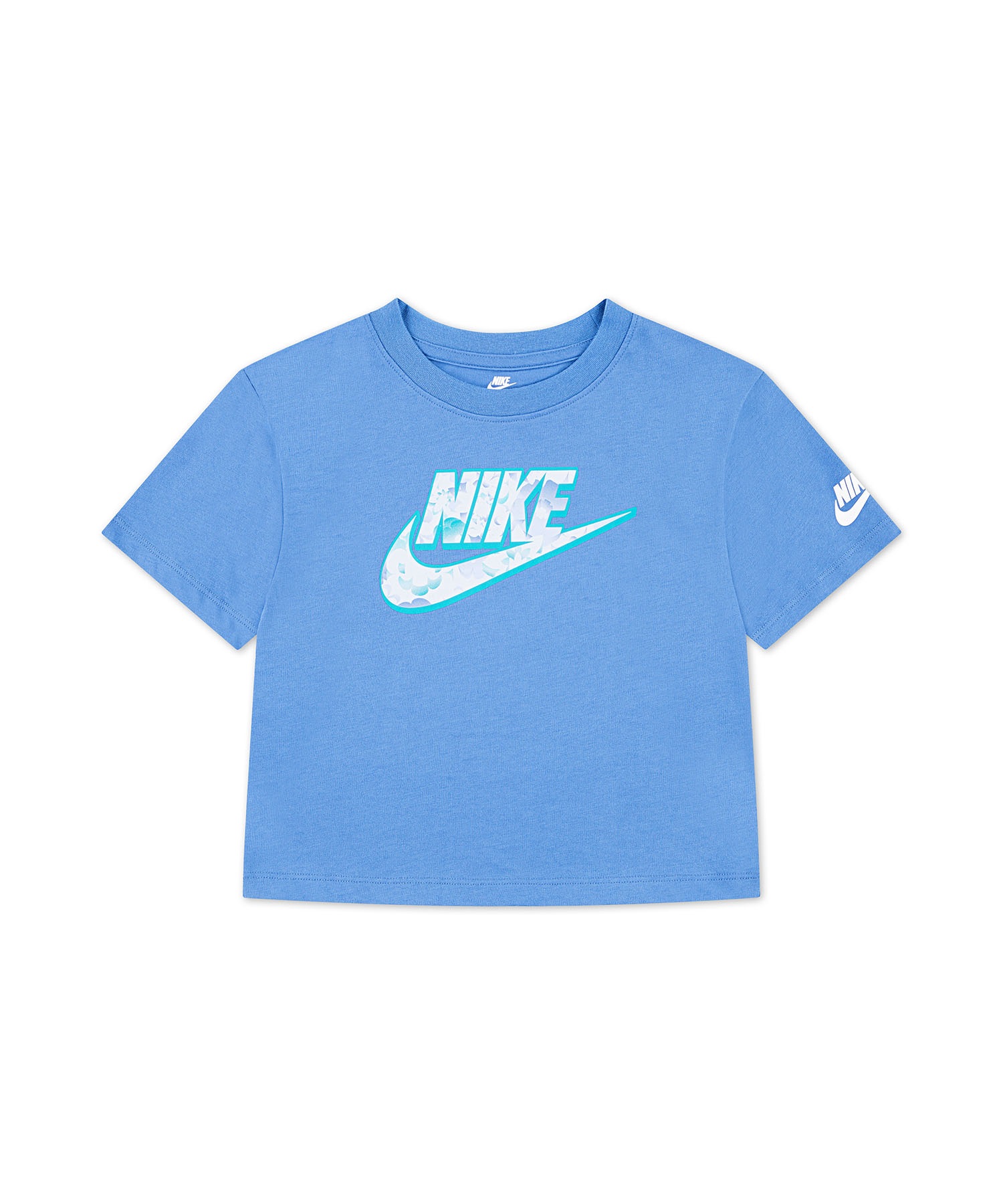NIKE ナイキ 半袖 Tシャツ キッズ 子供 ロゴ 花 ガールズ