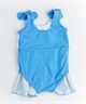 NIKE ナイキ 水着 ワンピース キッズ 子供 スイムウェア レオパード柄 トドラーガールズキュロットワンピース 1991116 003(003-100cm)