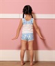 NIKE ナイキ 水着 セット キッズ 子供 スイムウェア セパレート レオパード柄 トドラーガールズセパレーツ 1991117 006(006-100cm)