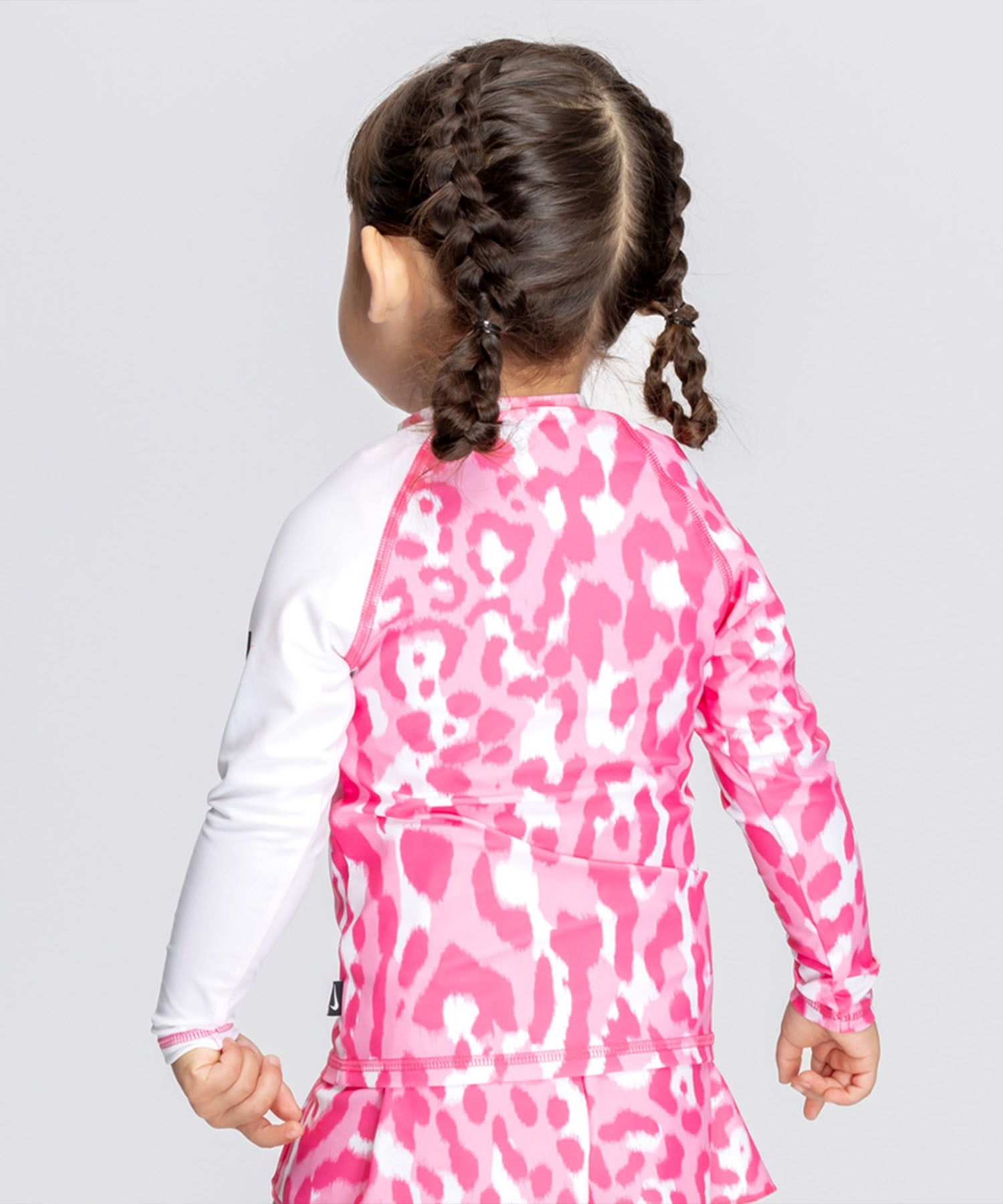 NIKE ナイキ 水着 ラッシュガード 長袖 ジップアップ キッズ 子供 UV