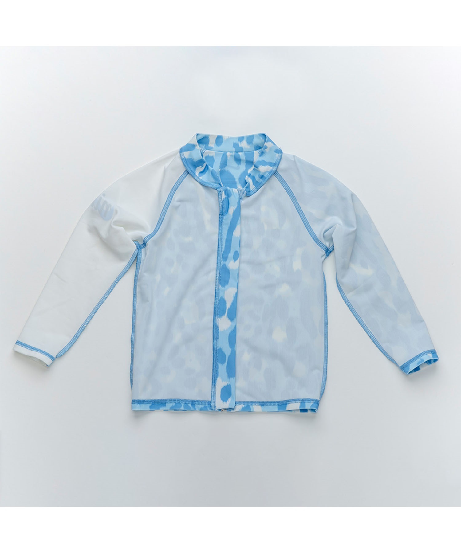 NIKE ナイキ 水着 ラッシュガード 長袖 ジップアップ キッズ 子供 UVカット トドラーガールズジップ付きラッシュガード 1991118 006(006-100cm)