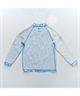 NIKE ナイキ 水着 ラッシュガード 長袖 ジップアップ キッズ 子供 UVカット トドラーガールズジップ付きラッシュガード 1991118 006(006-100cm)
