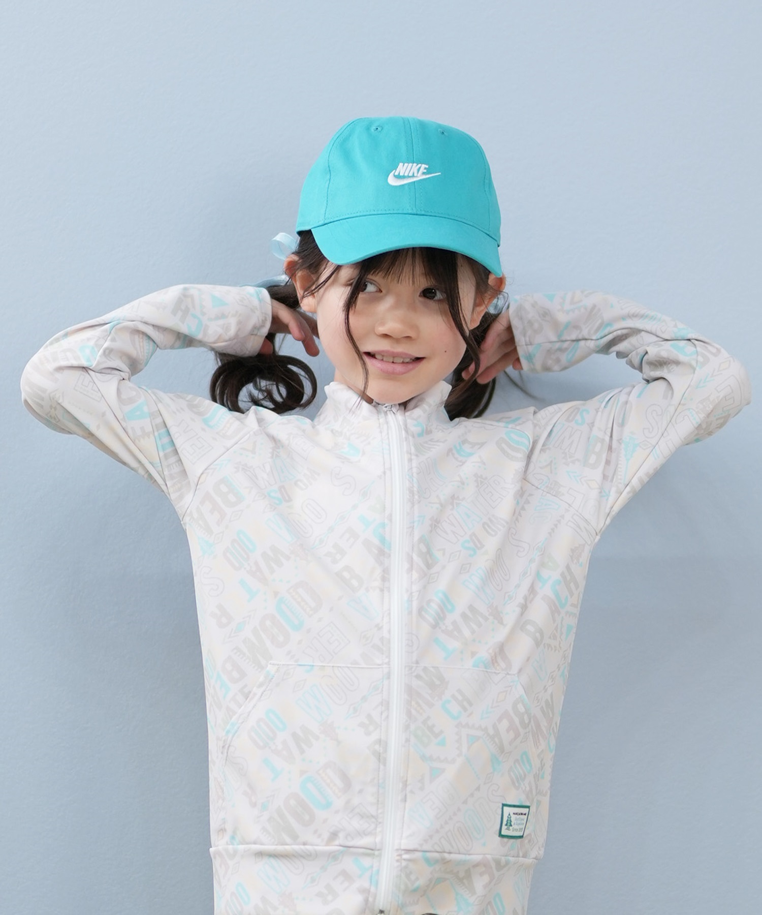 NIKE ナイキ キャップ キッズ 8A2902-BA2 帽子｜ムラサキ