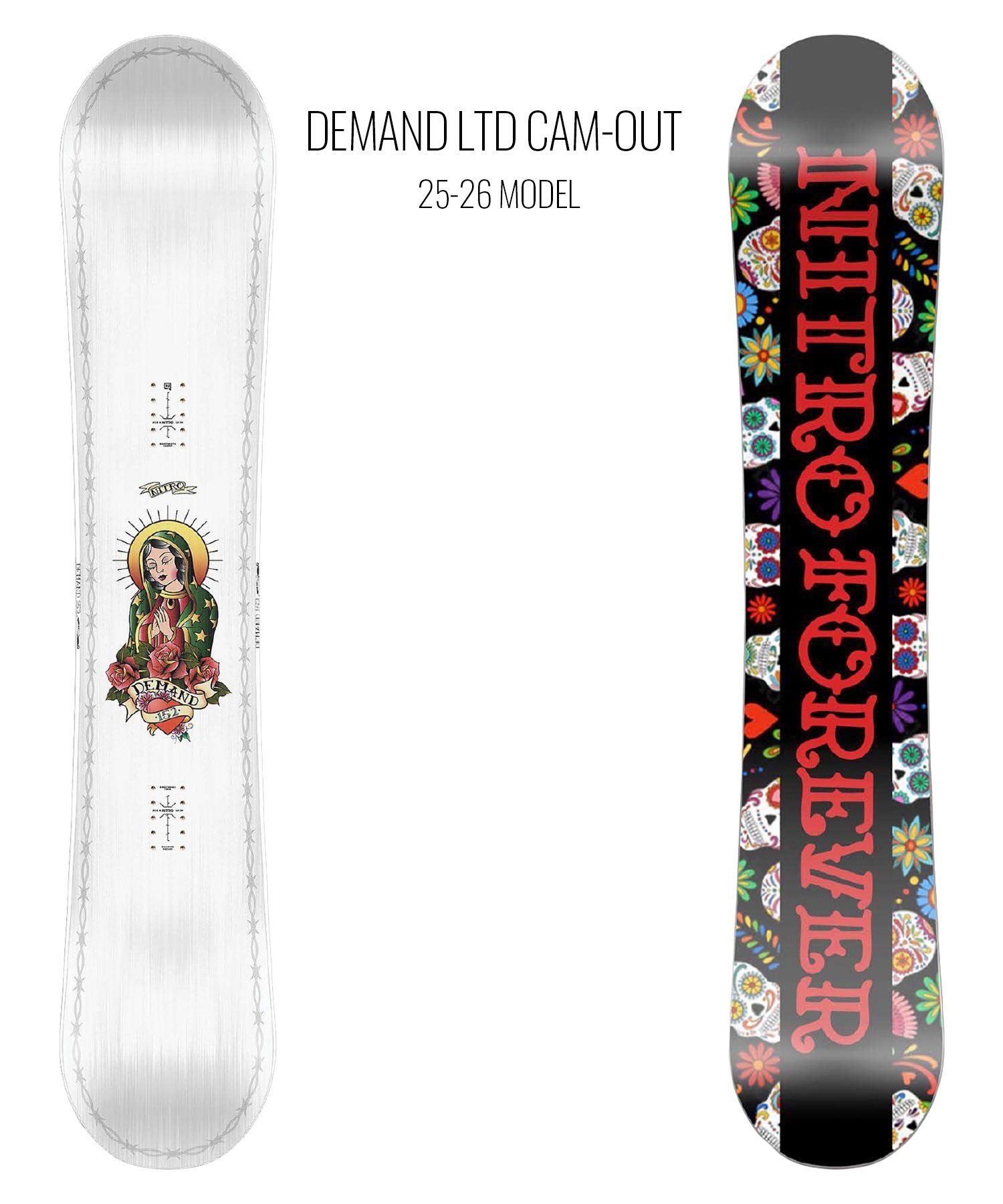 NITRO ナイトロ DEMAND LTD CAM-OUT スノーボード 板 ムラサキスポーツ
