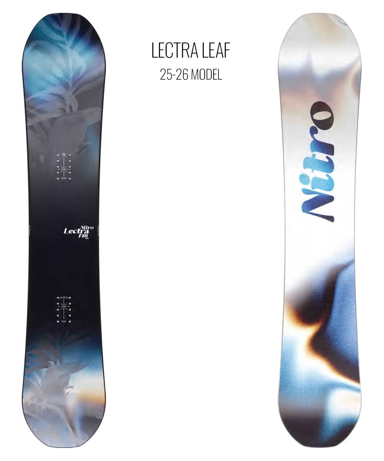 【早期購入】NITRO ナイトロ スノーボード 板 LECTRA LEAF ムラサキスポーツ 25-26モデル MM B7(ONECOLOR-138cm)