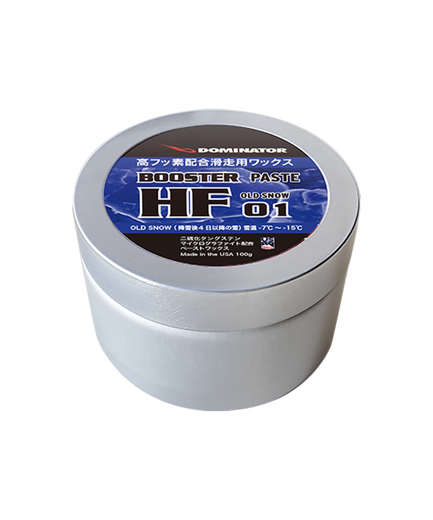 DOMINATOR ドミネーター HF PASTE 100G スノーボード ワックス WAX 滑走ワックス ムラサキスポーツ 25-26モデル MM K28 【2526】(O1-ONESIZE)
