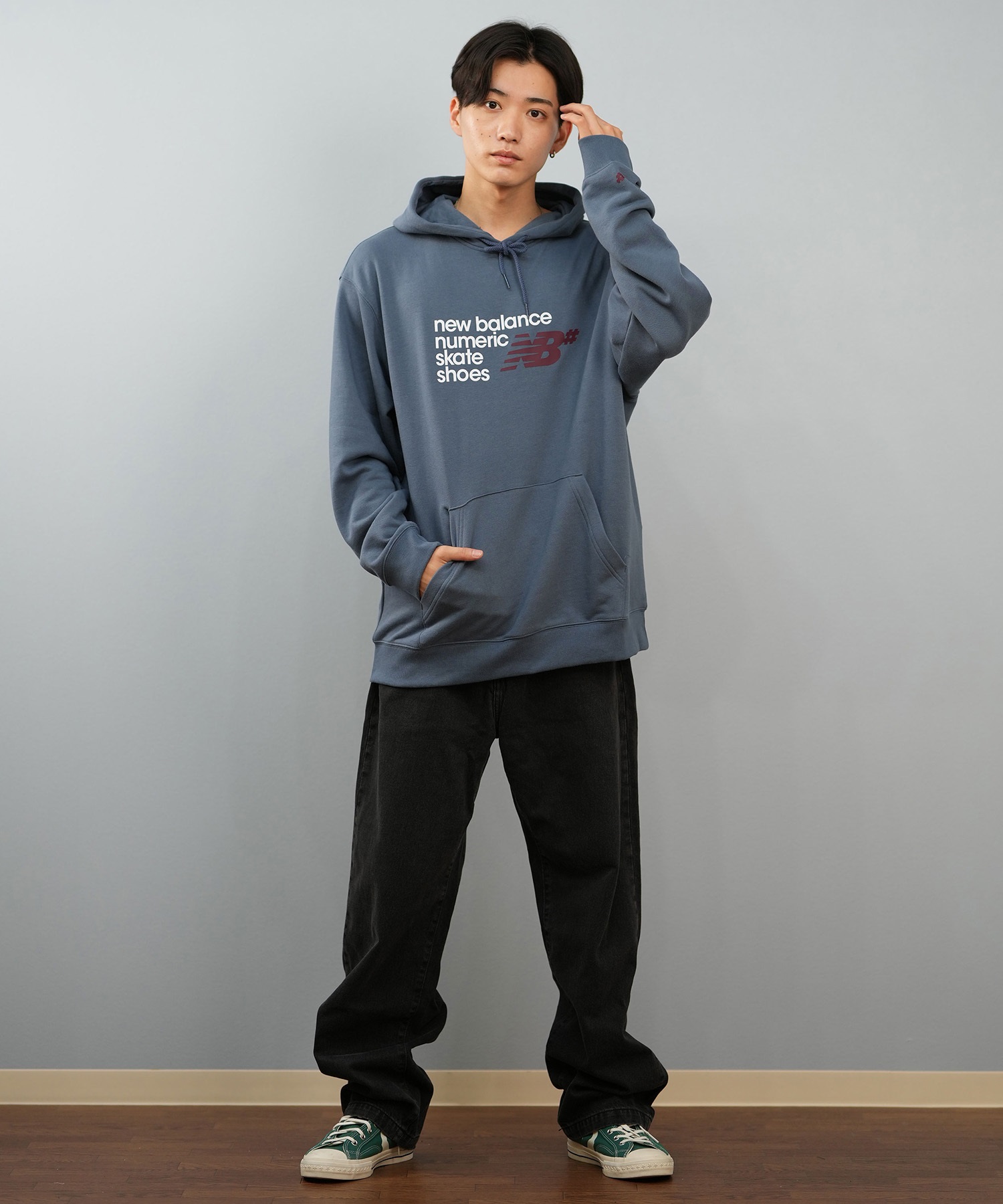 【新品】 ＊ケレスト テリー フーディー (パーカー) New Balance ニューバランス プルオーバー パーカー メンズ スウェット