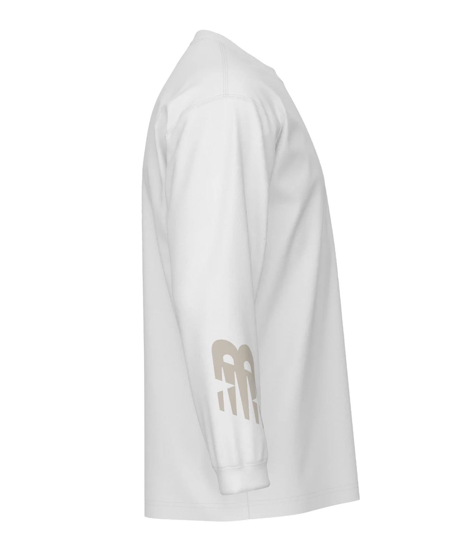 BRENTS SPORTSWEAR☆新品 ロゴ ロングTシャツ ホワイト H.A.K×BRENTS プレミアム天竺ロングスリーブTシャツ（Tシャツ