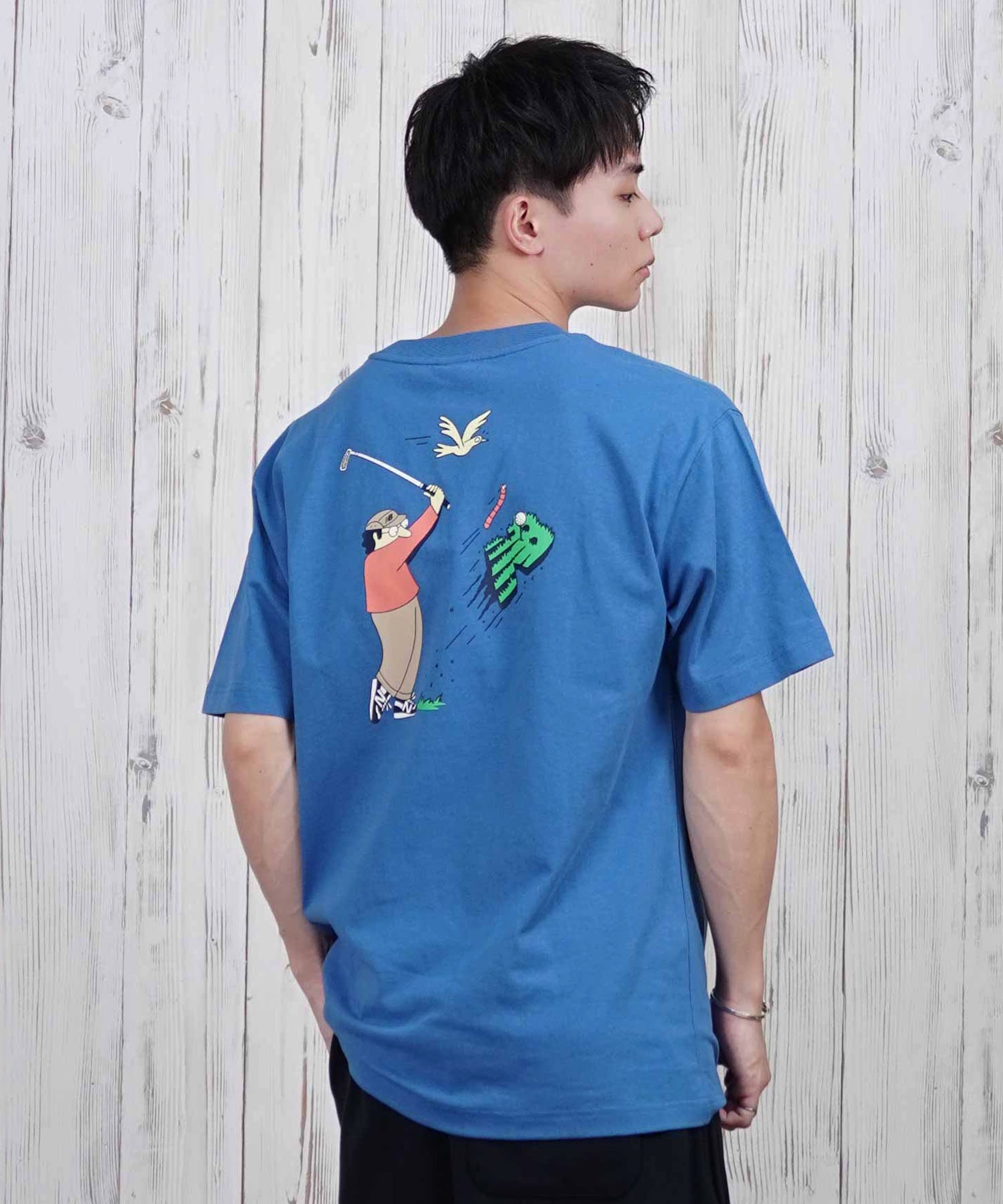 新品 Students Golf メッシュジャージ プリントロンT ネイビー L 公式・アウトレット】ロングスリーブハイブリッドGTDメランジ