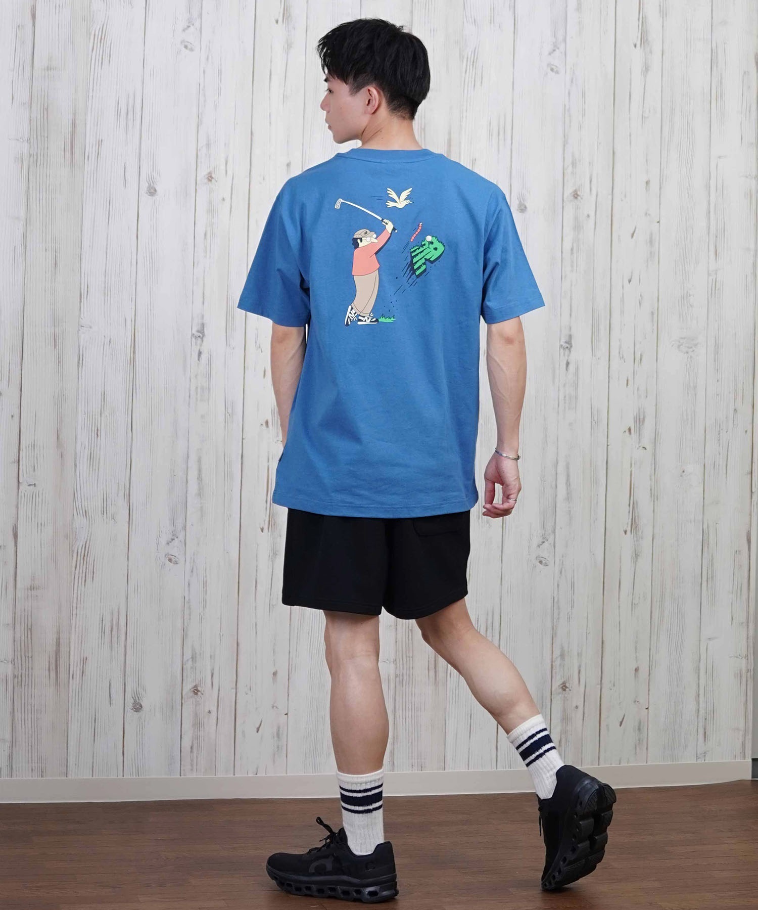 新品 Students Golf メッシュジャージ プリントロンT ネイビー L ナンバリングフットボールBIG T（LS） – WEGO ONLINE STORE