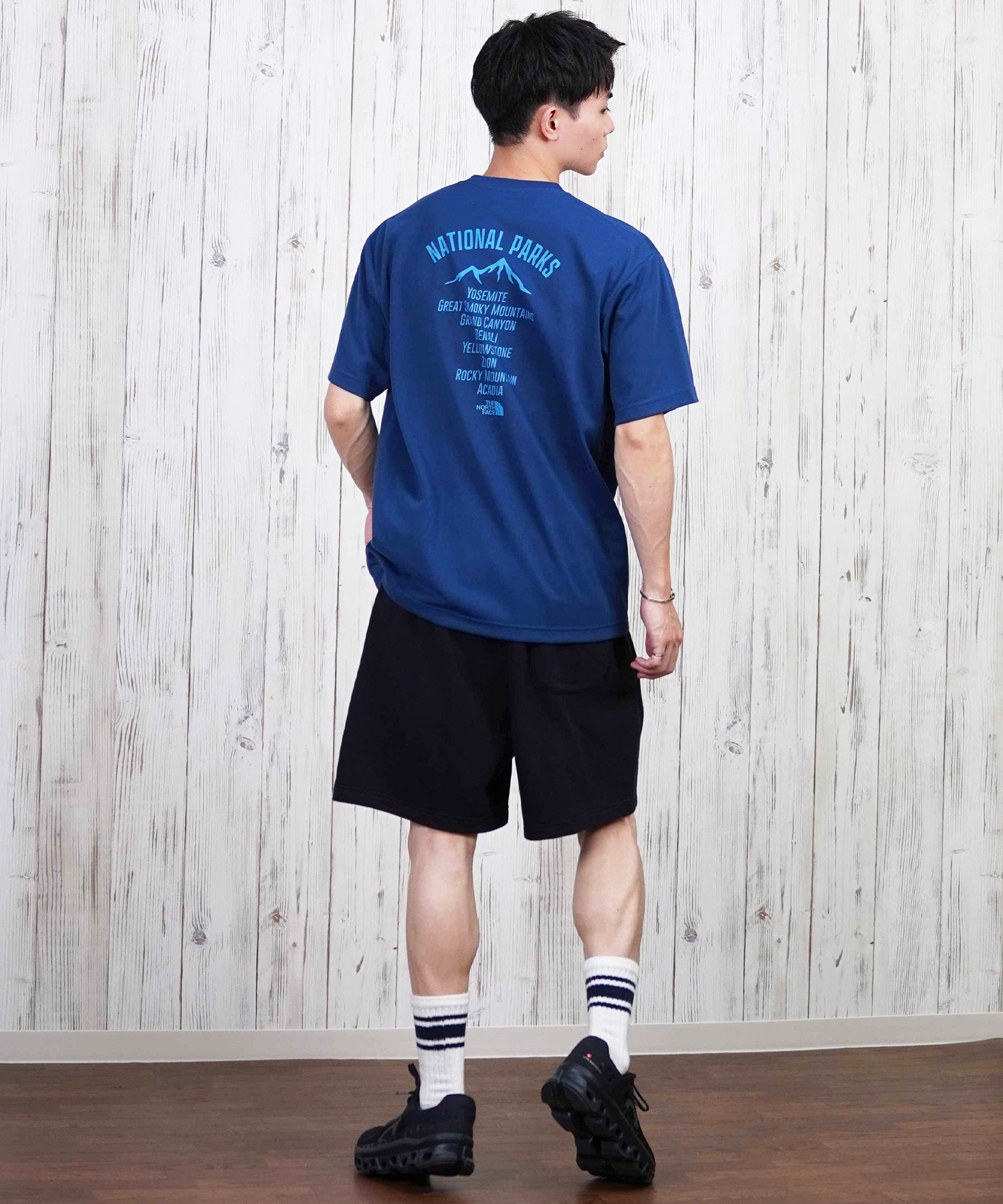 ダークブルー ショートパンツ レース付き New Balance ニューバランス ハーフパンツ ショートパンツ